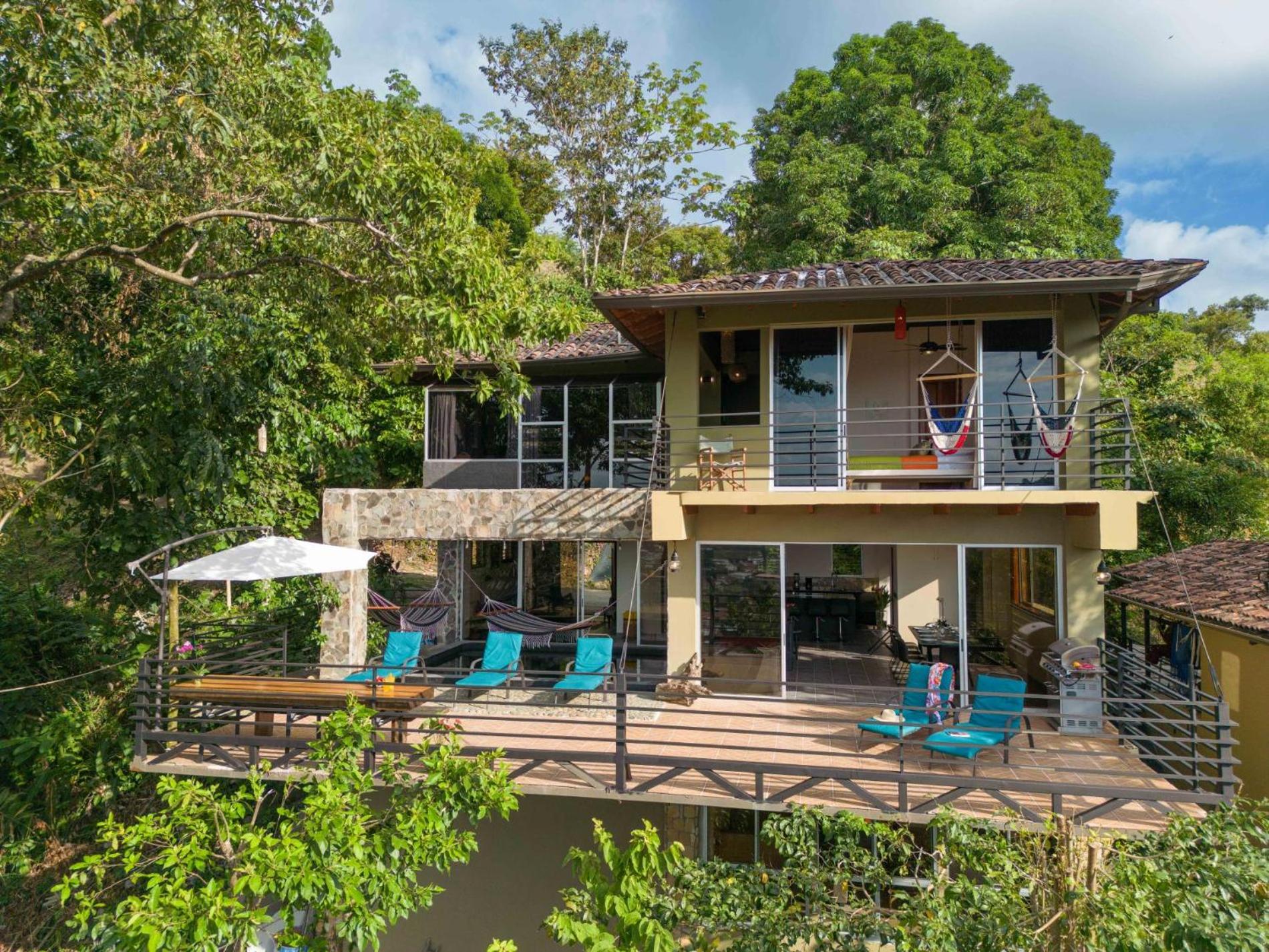 Exclusive Villa Tanager Ocean View w AC Private pool terrace view 2