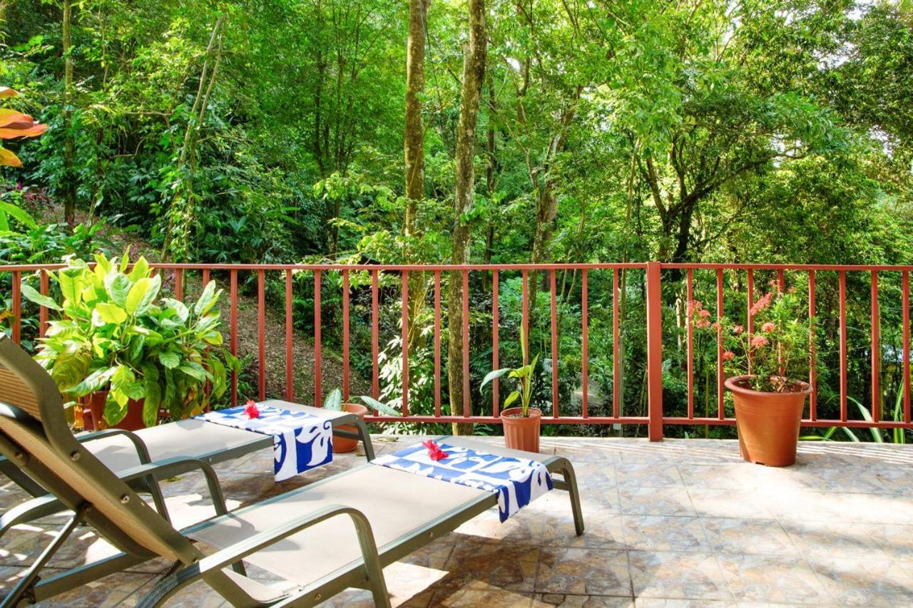 Bali inspired Casa Cascada w Jungle views pool view 5