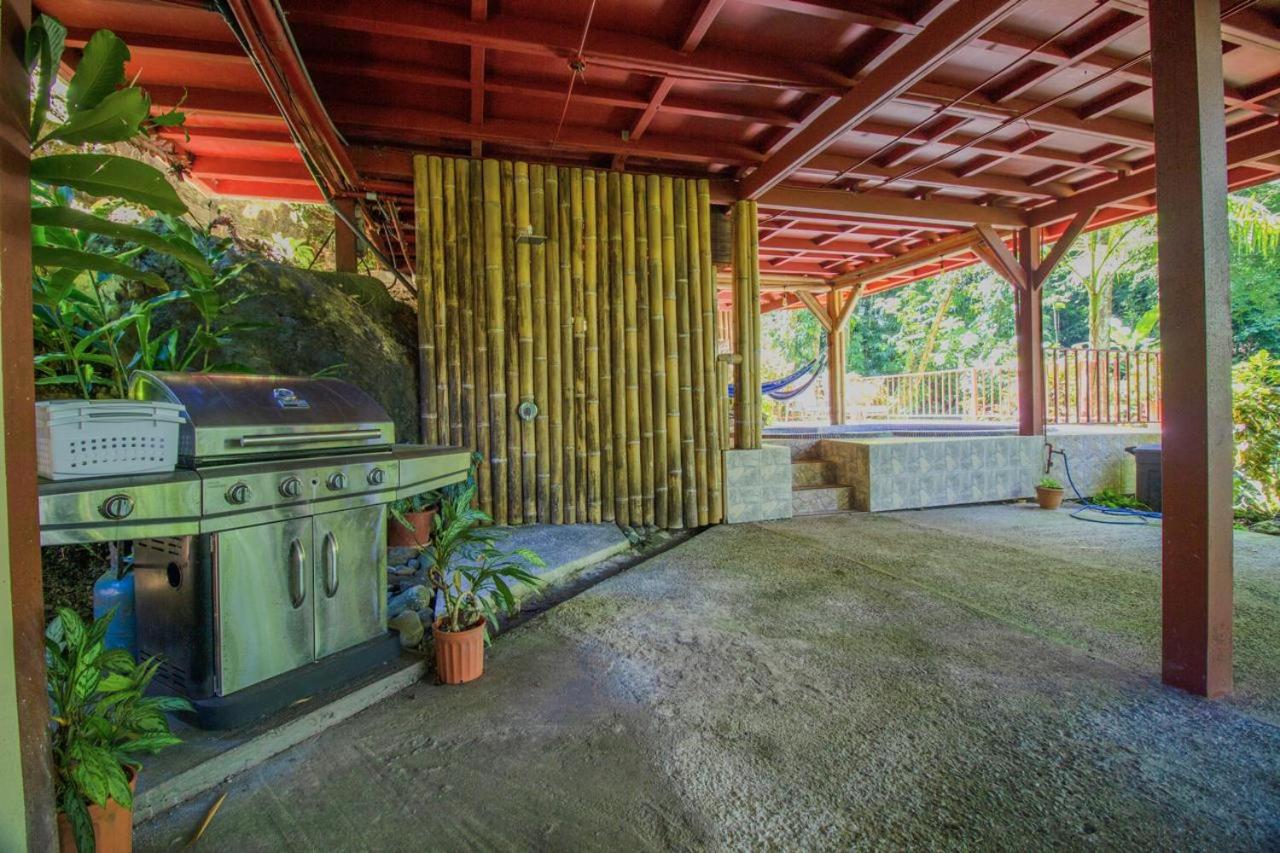 Bali inspired Casa Cascada w Jungle views pool view 4