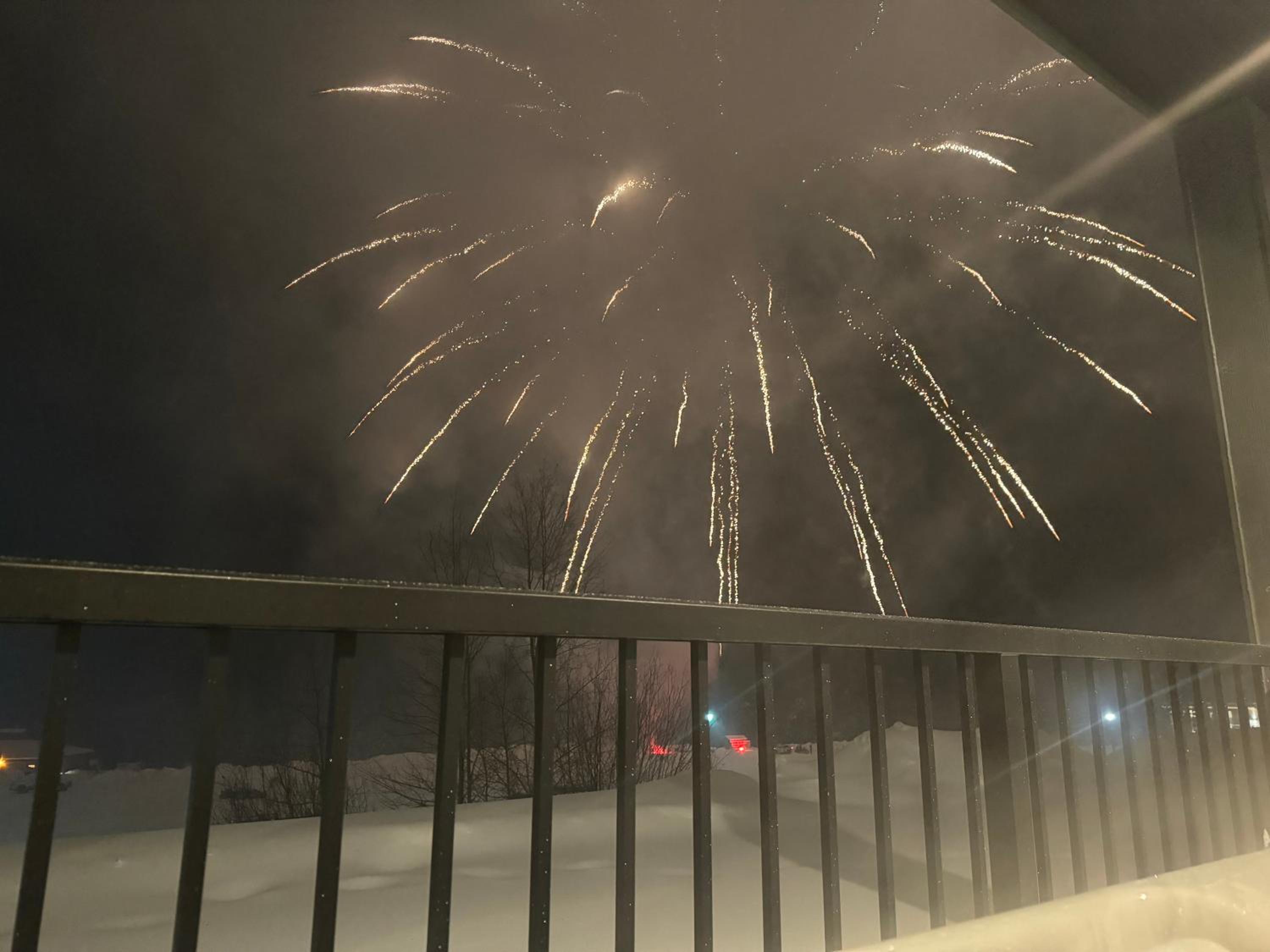 Front row for fireworks Brand new ski-in & out townhouse