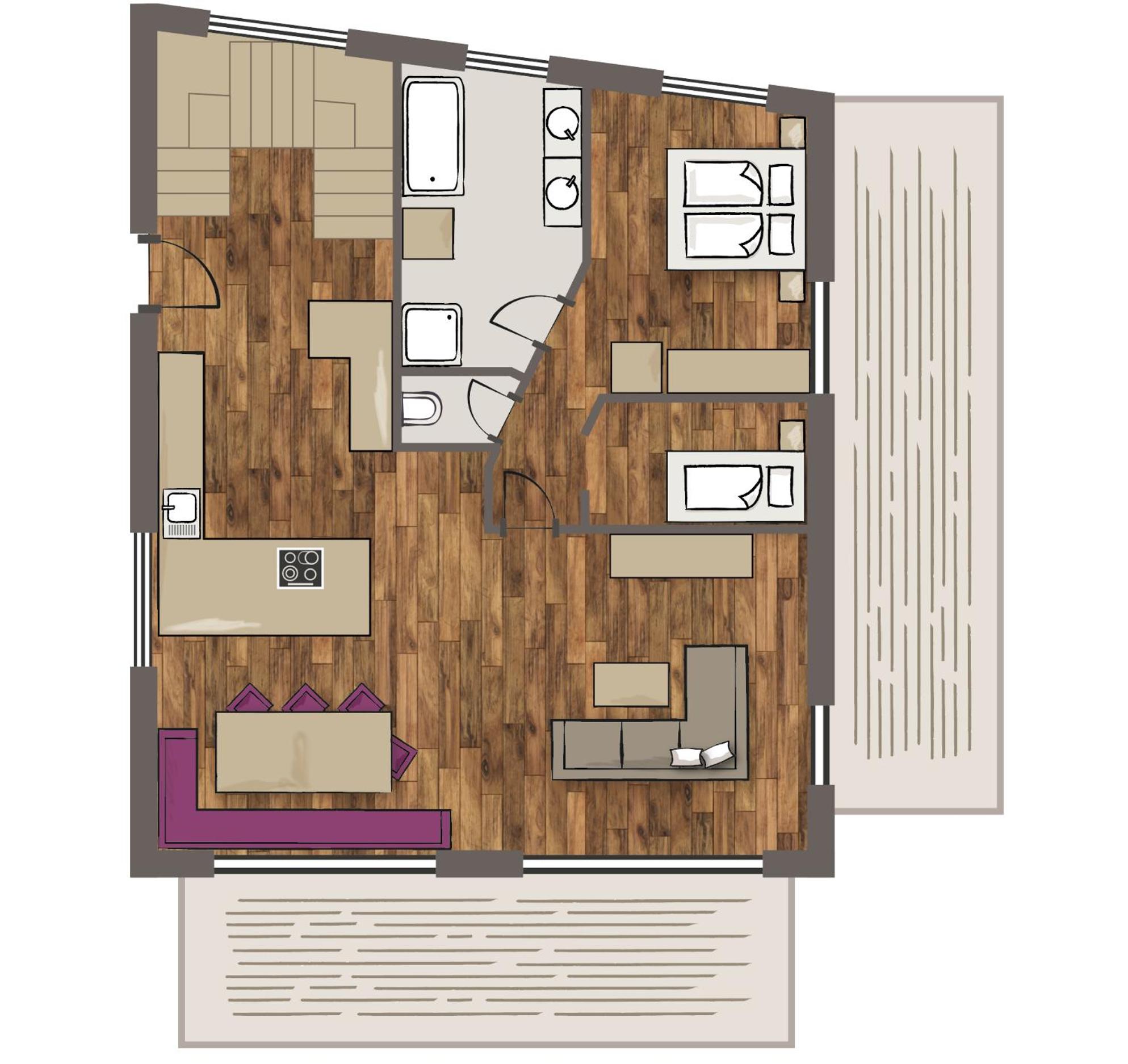 Knappensteig Appartements
