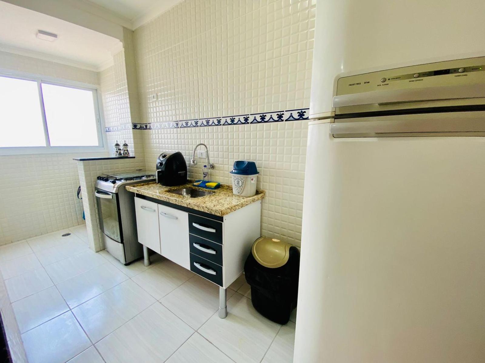 Confortável Flat na Praia da Tupi - Praia Grande