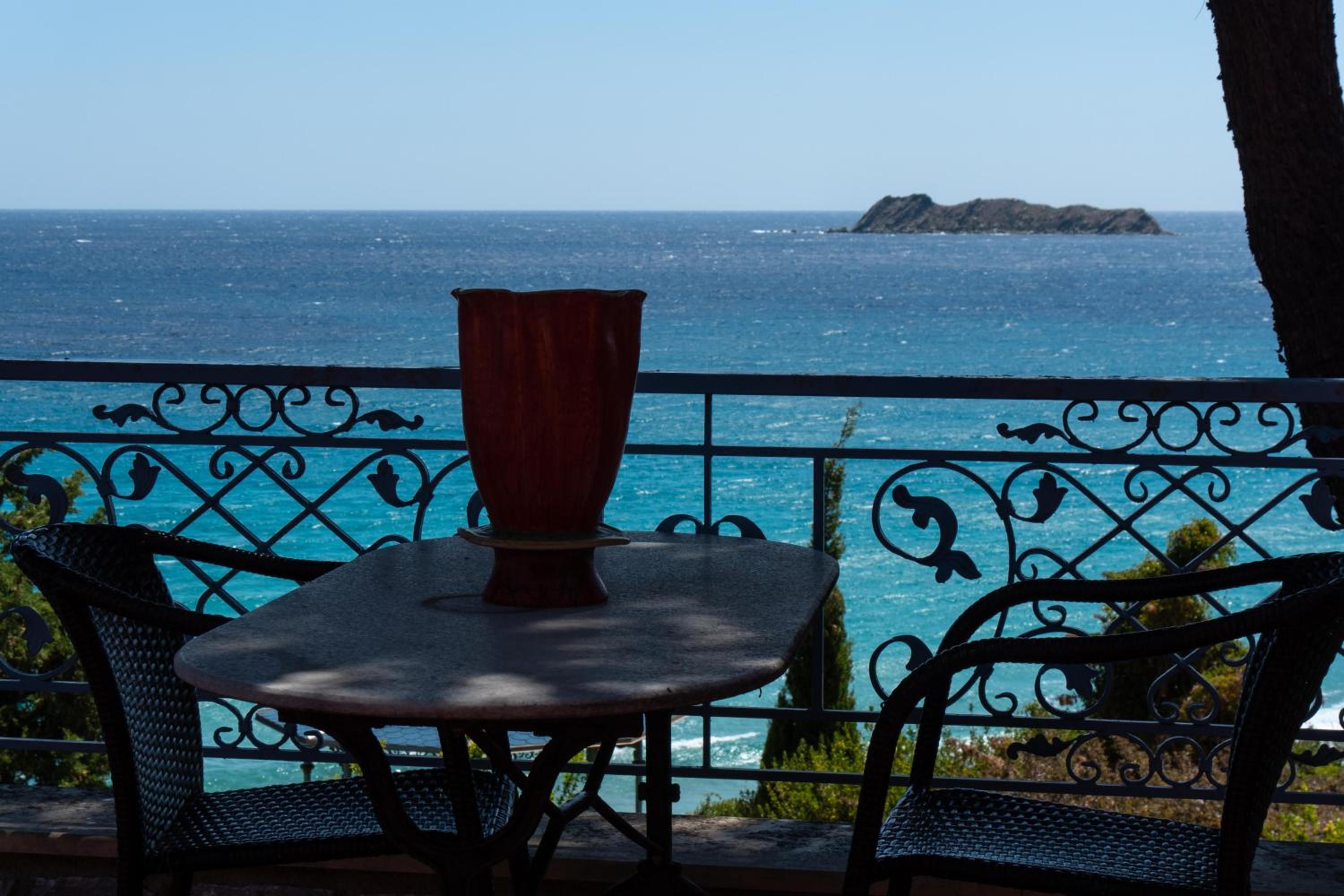 Dr Spyrou seafront villa view 4