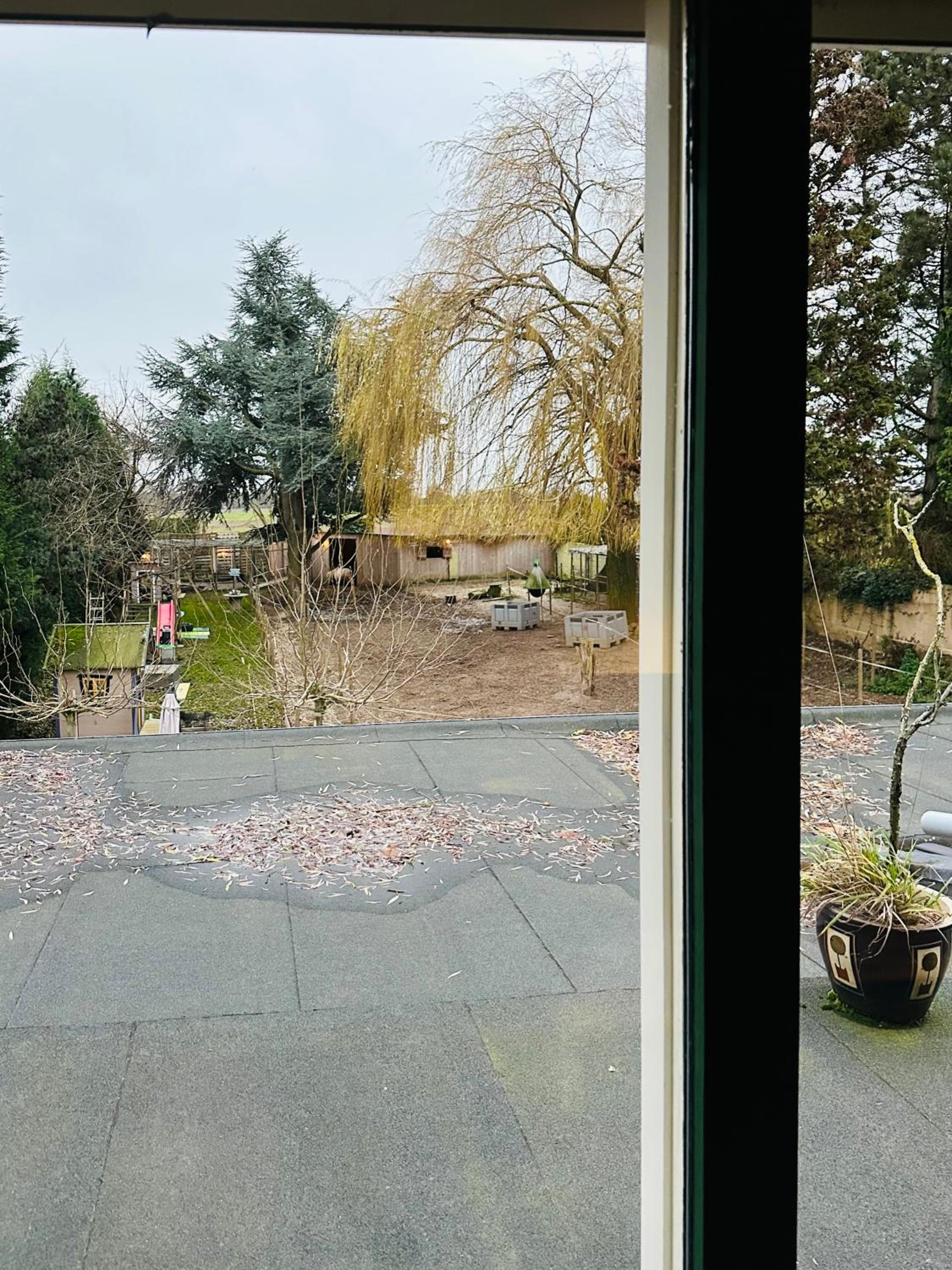 Bed and breakfast aan de grens