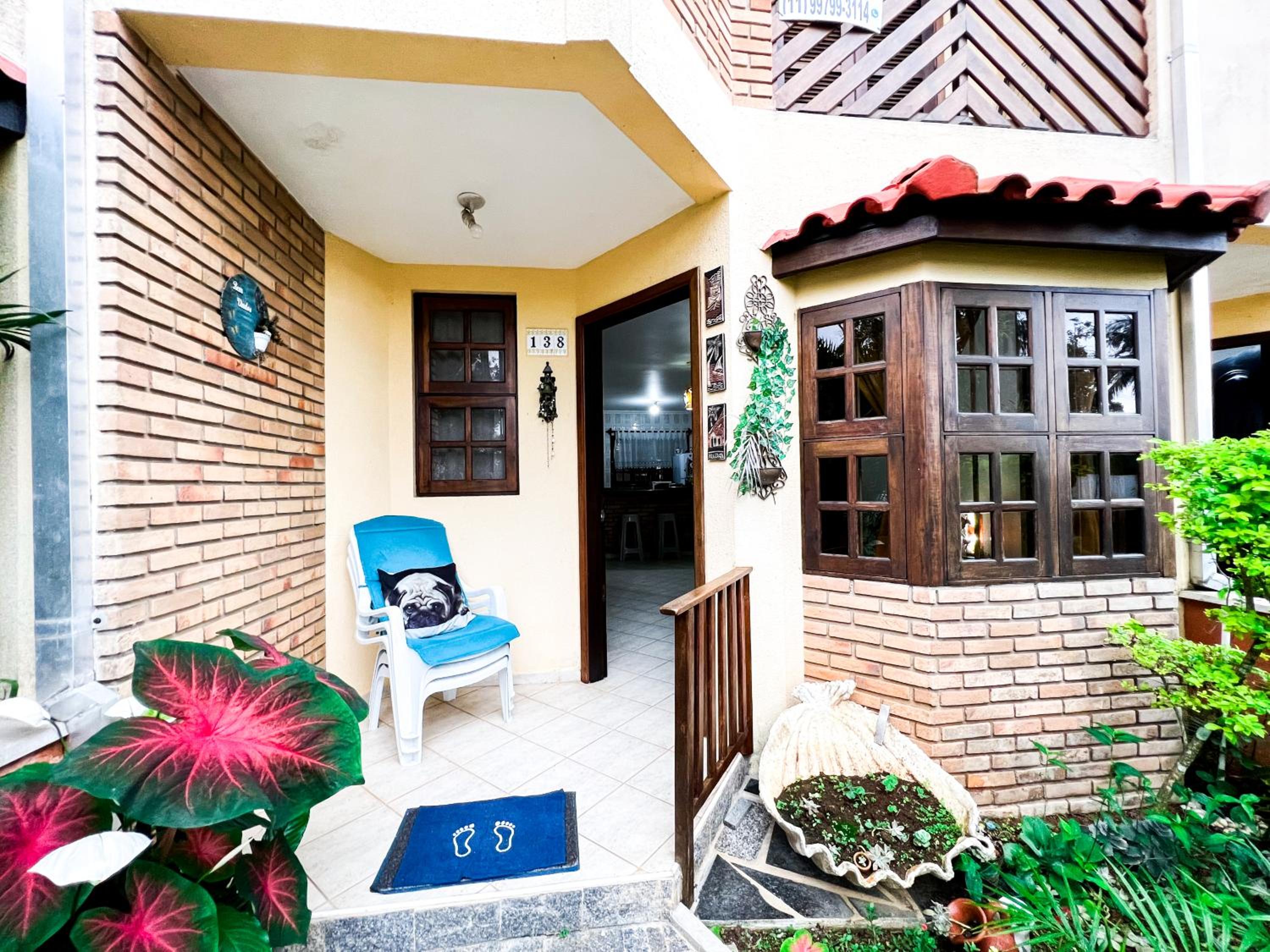 Paz e Mar Beach House - Aréa Gourmet completa