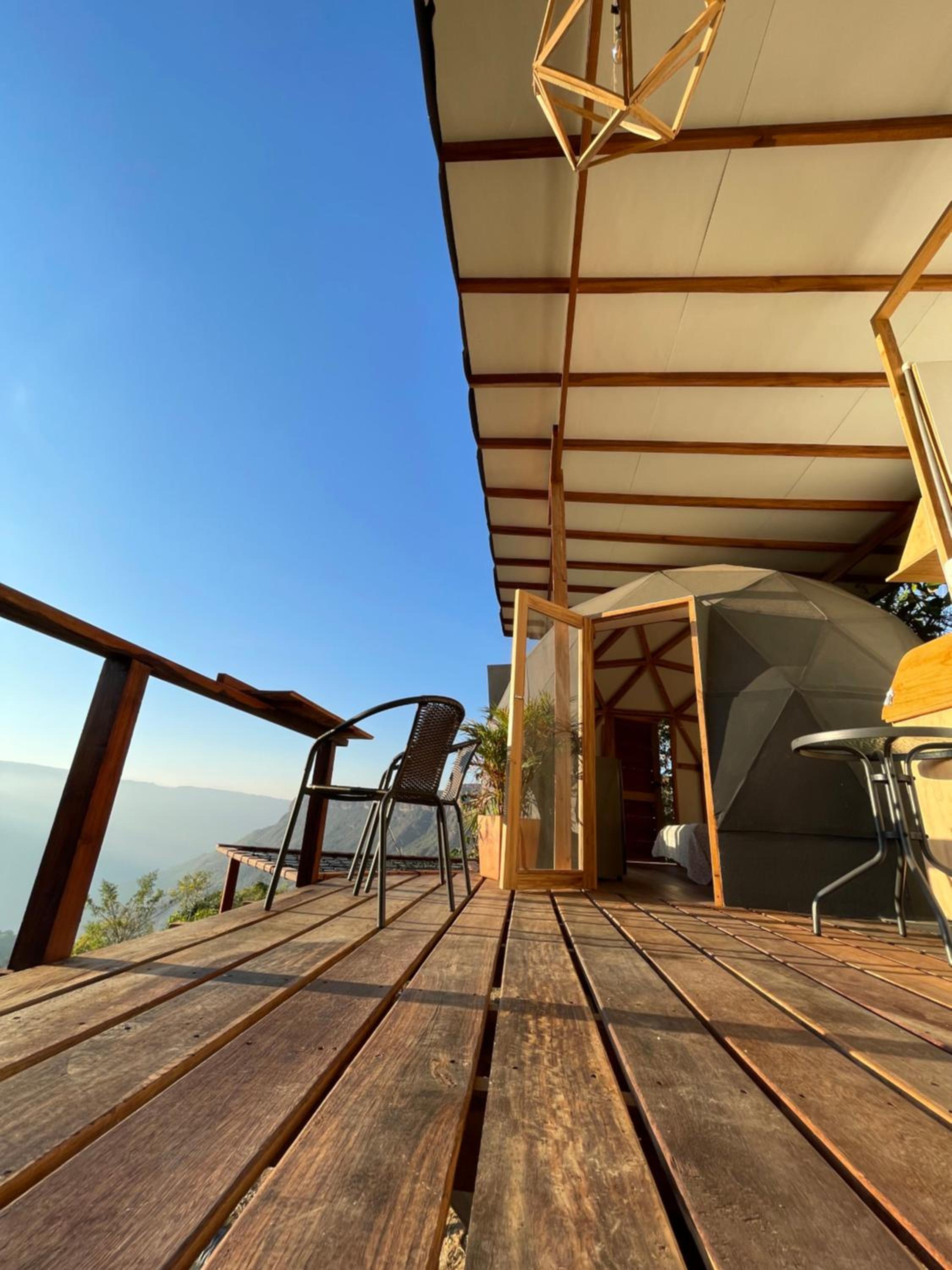 Domo Jacuzzi con vista al Cañón del Chicamocha
