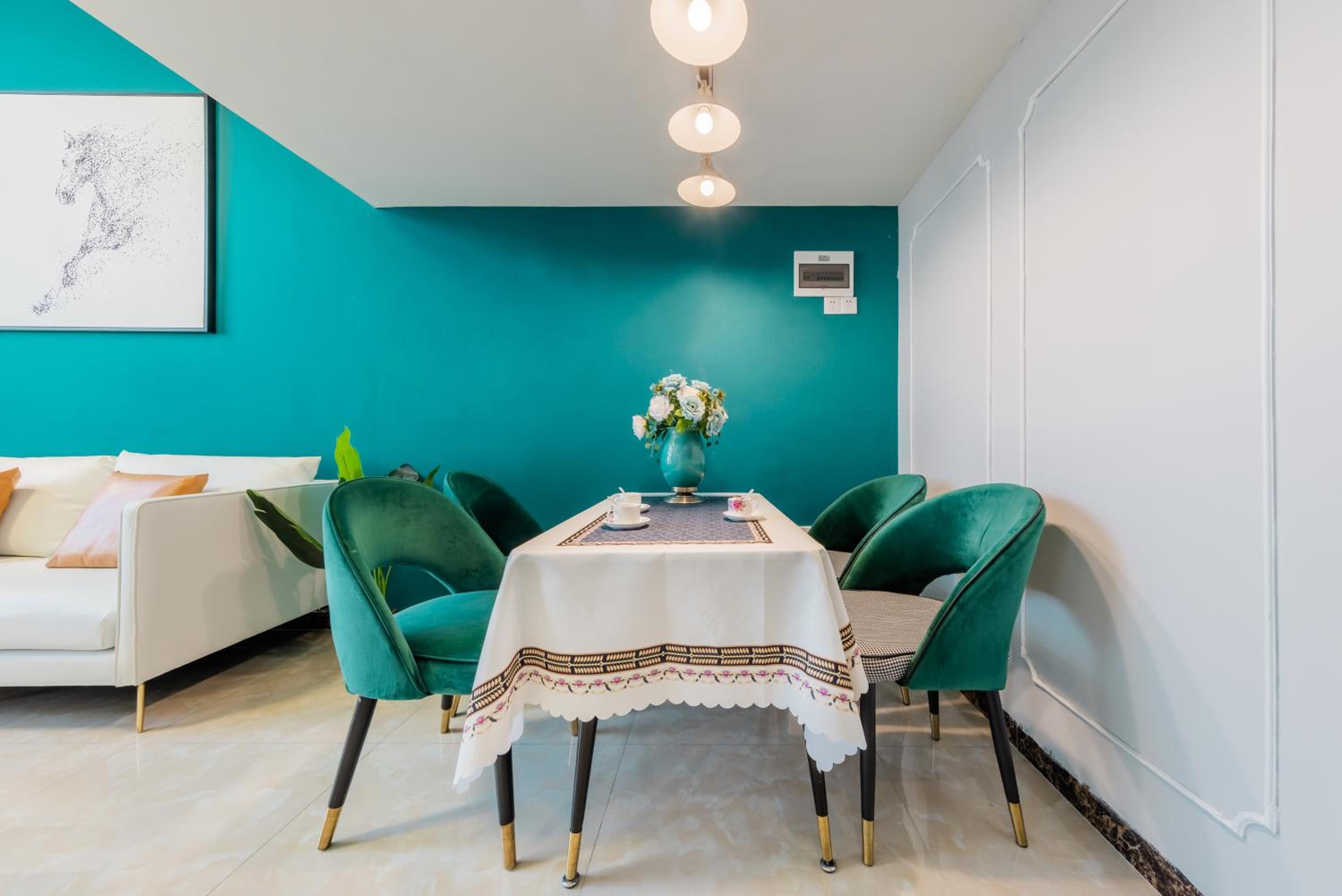 Lavendar Duplex Apartment