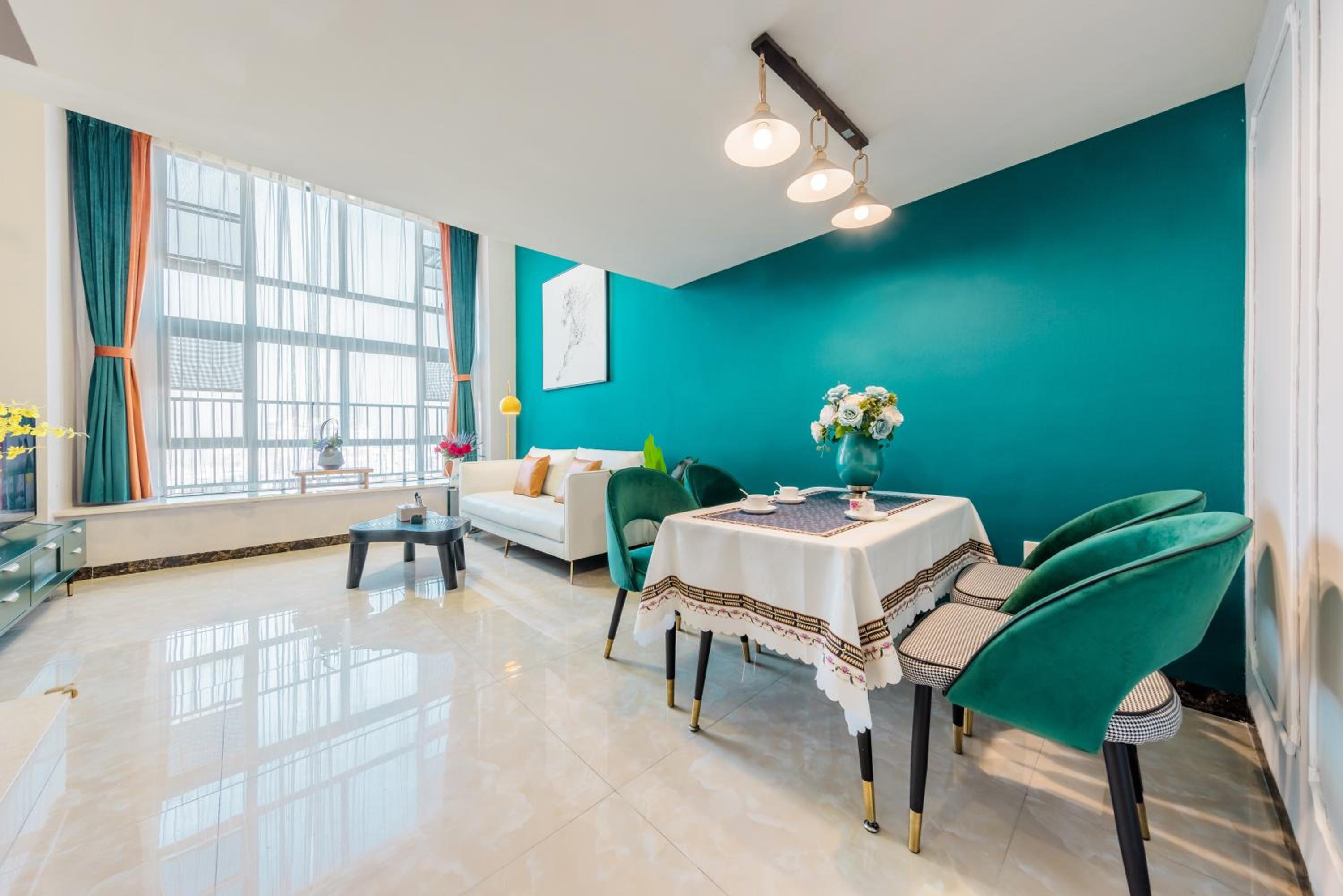 Lavendar Duplex Apartment