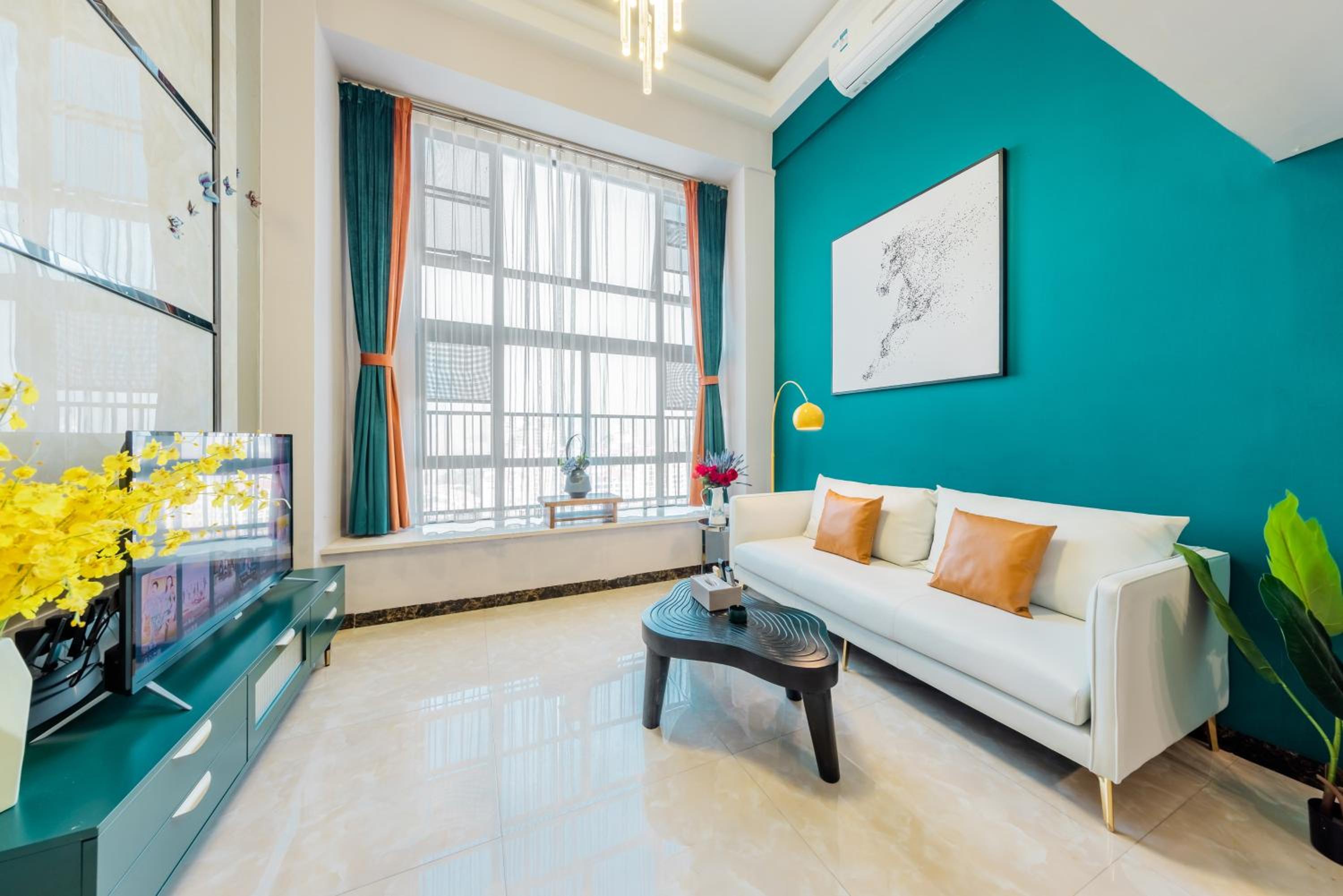 Lavendar Duplex Apartment