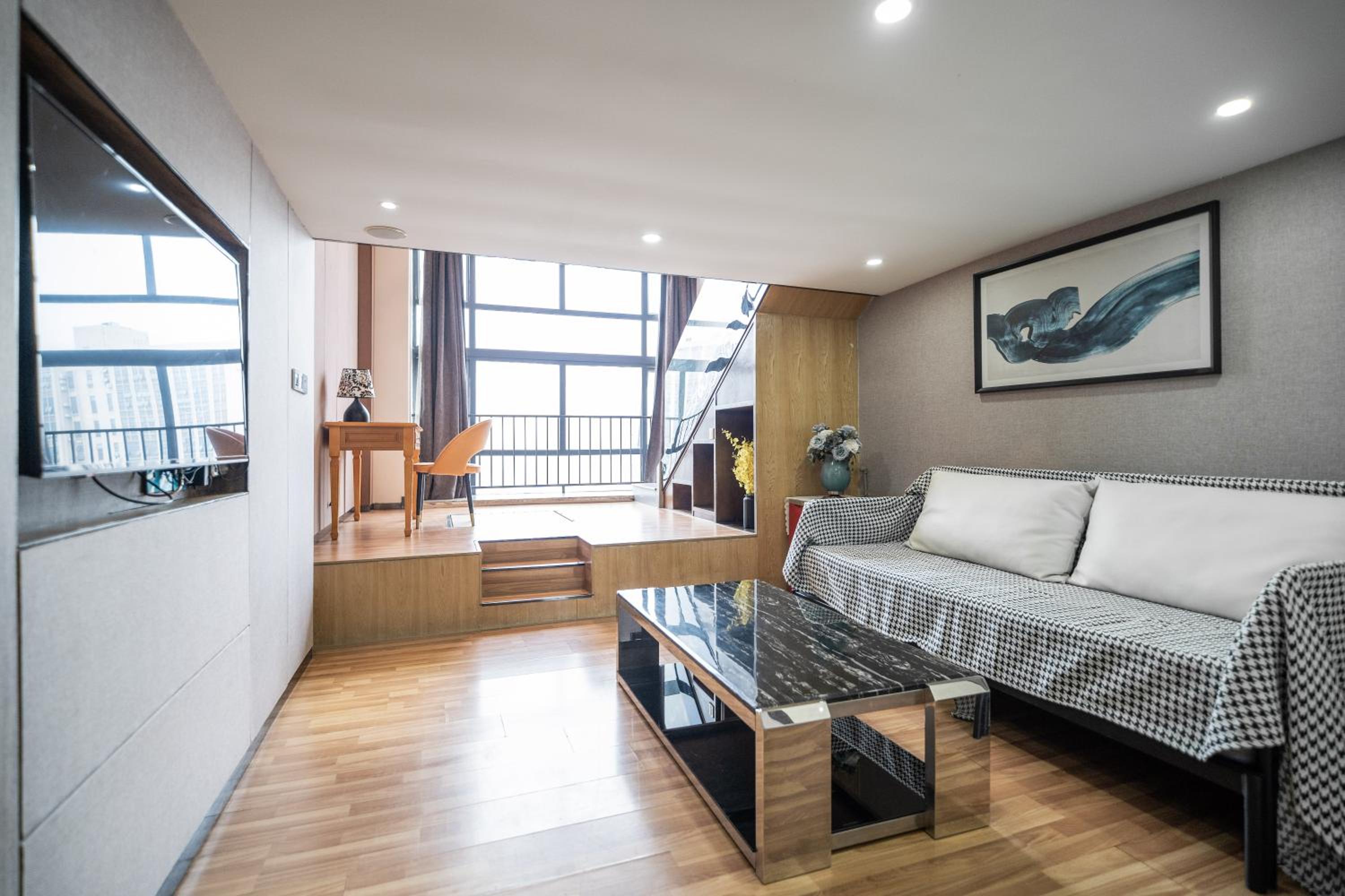 Lavendar Duplex Apartment