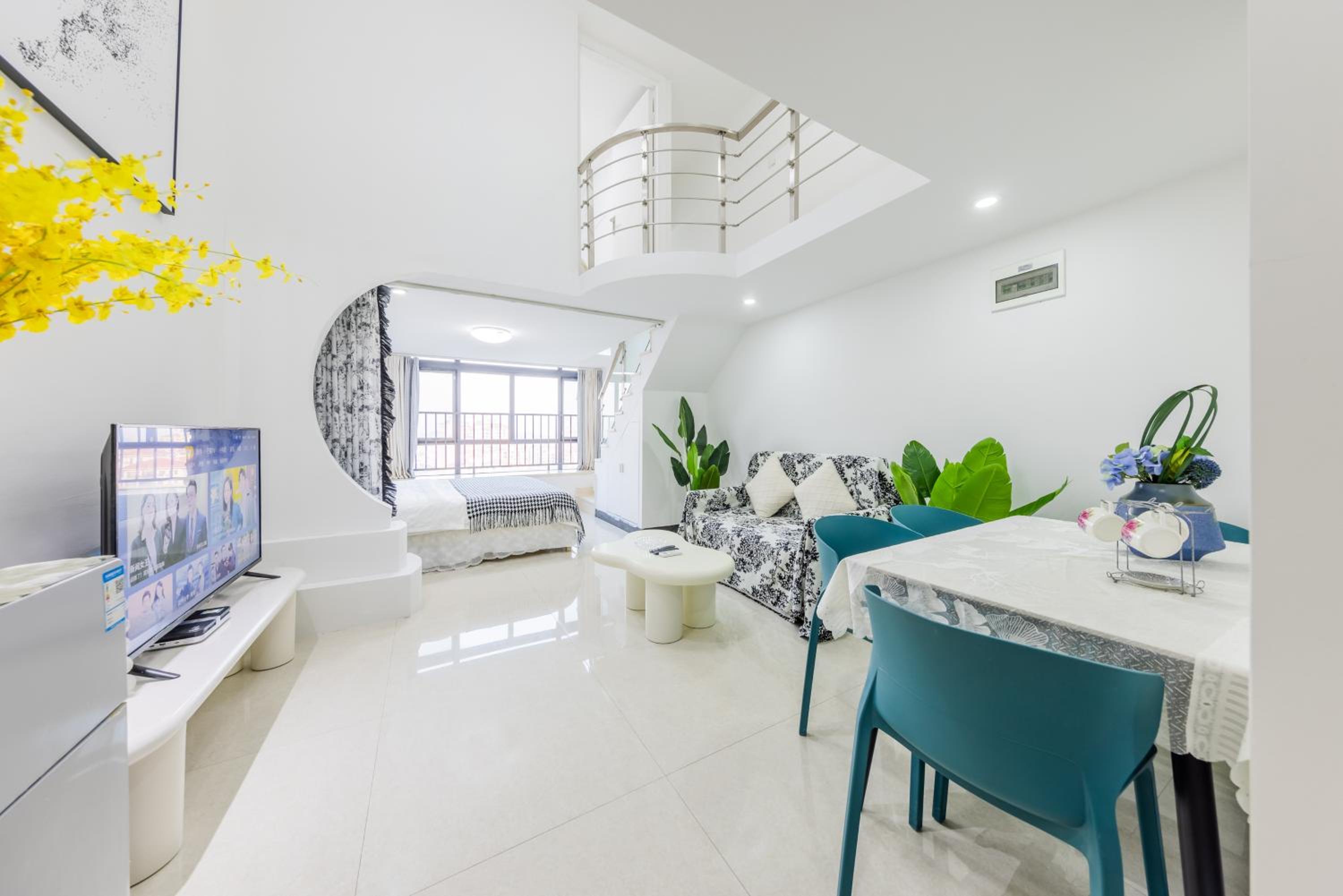 Lavendar Duplex Apartment