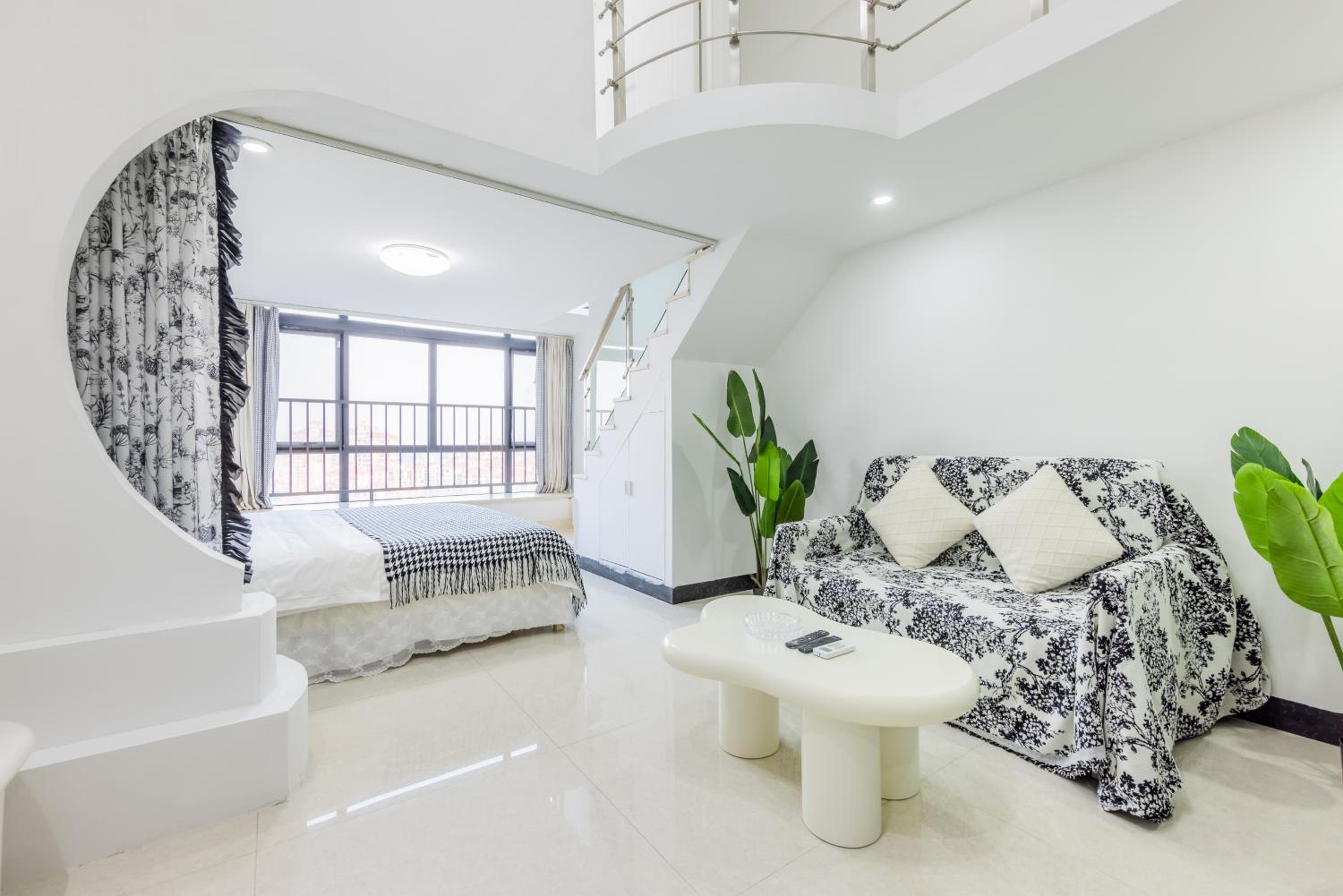 Lavendar Duplex Apartment