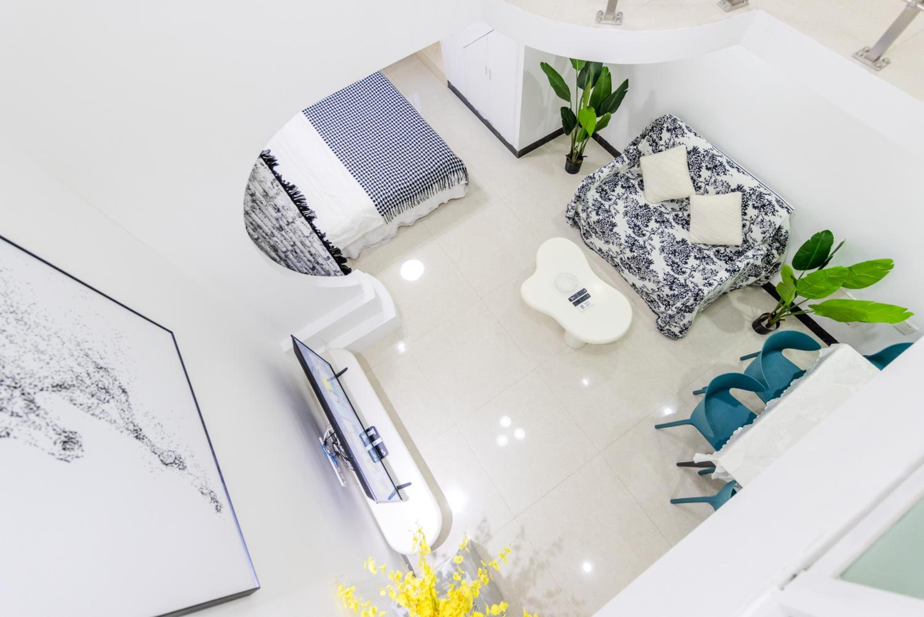 Lavendar Duplex Apartment