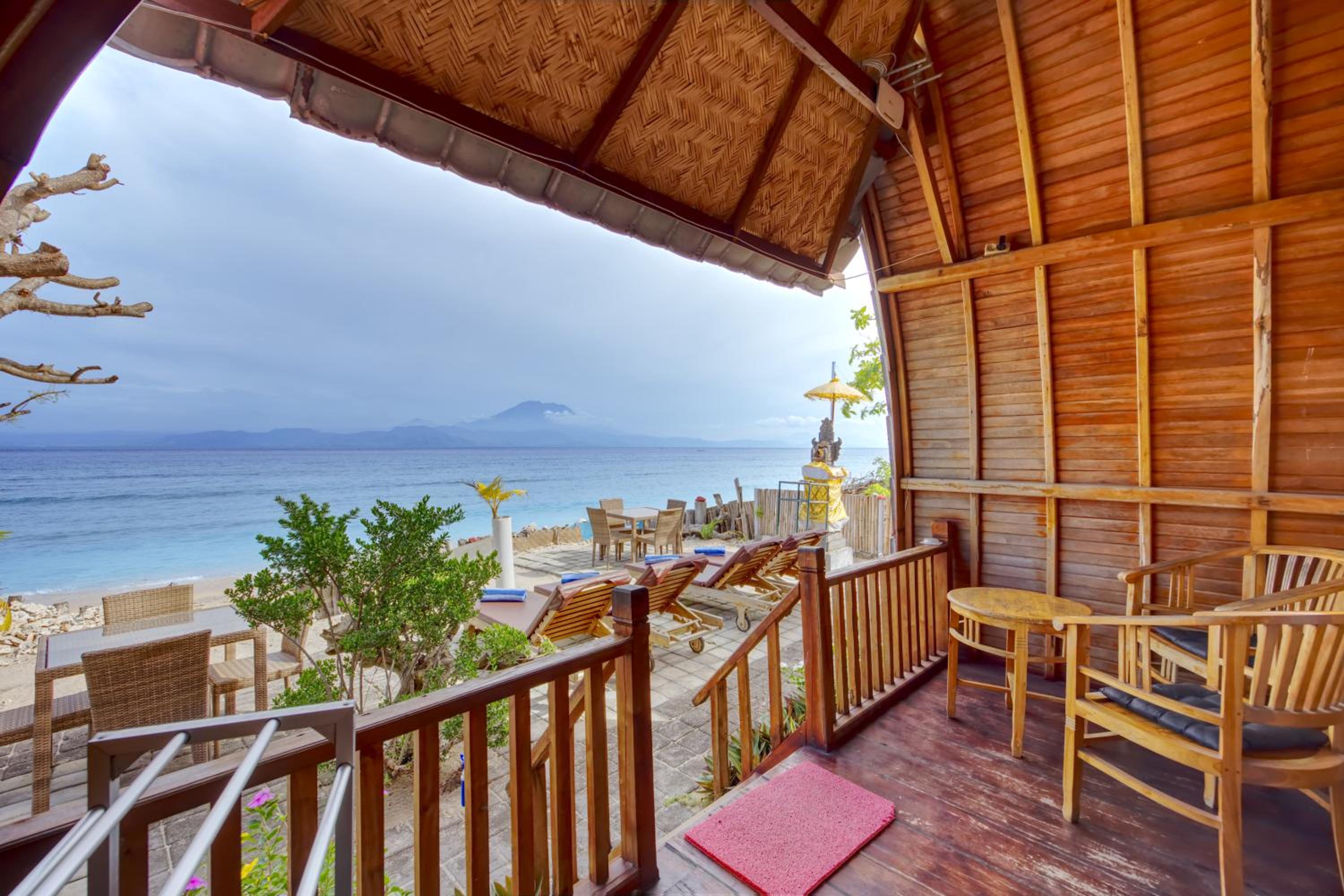 Santen Beach Bungalows view 2