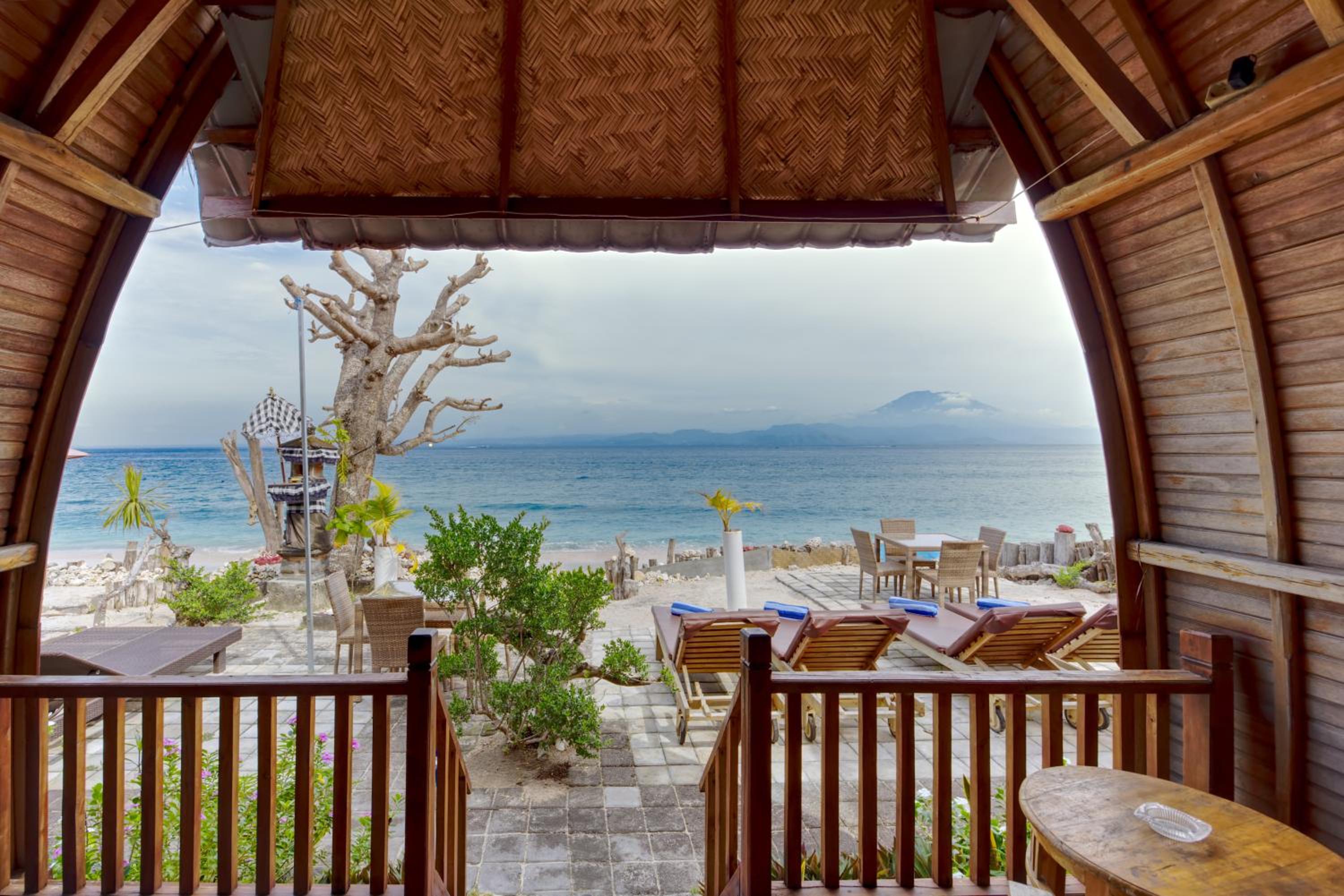 Santen Beach Bungalows view 3