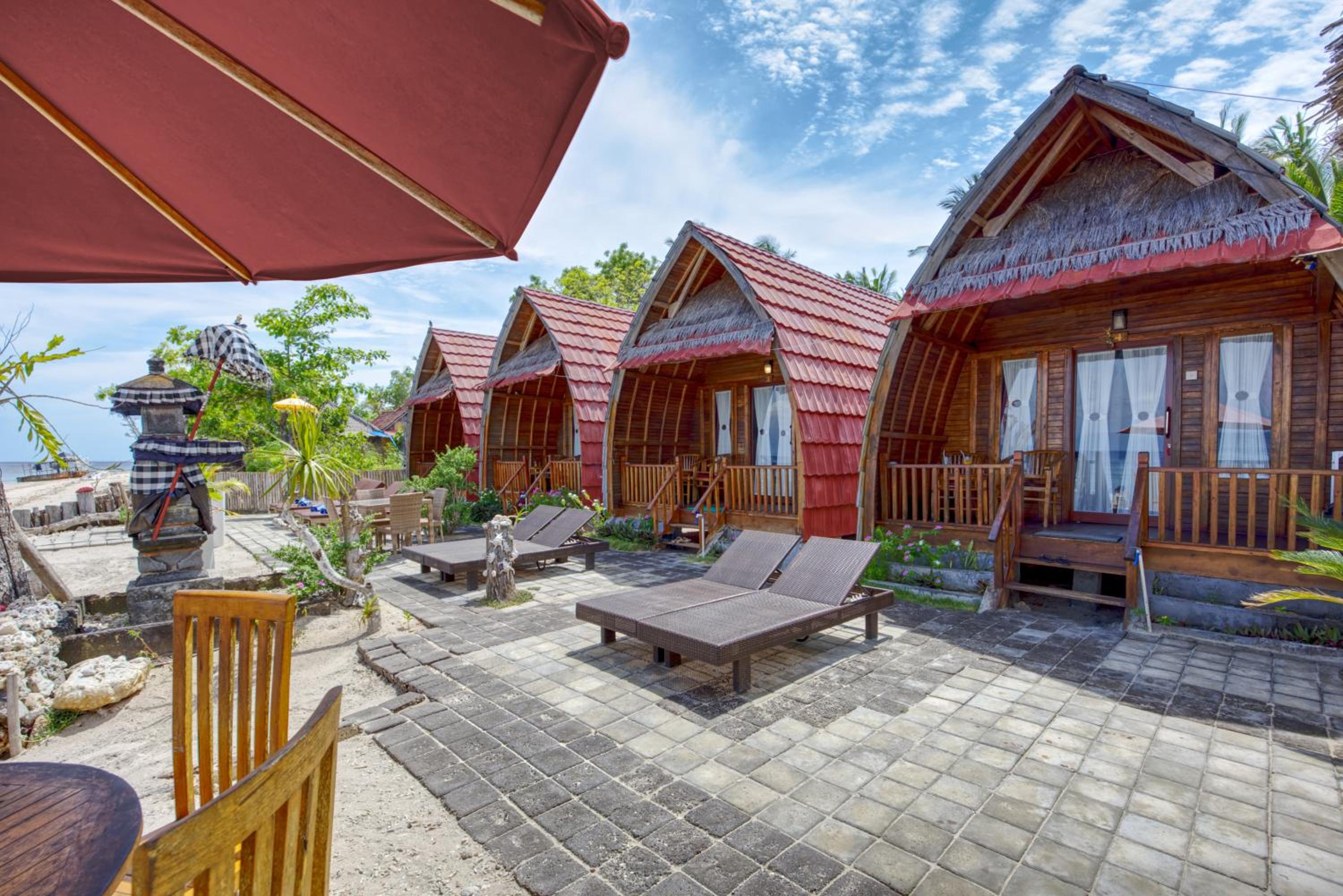 Santen Beach Bungalows view 4