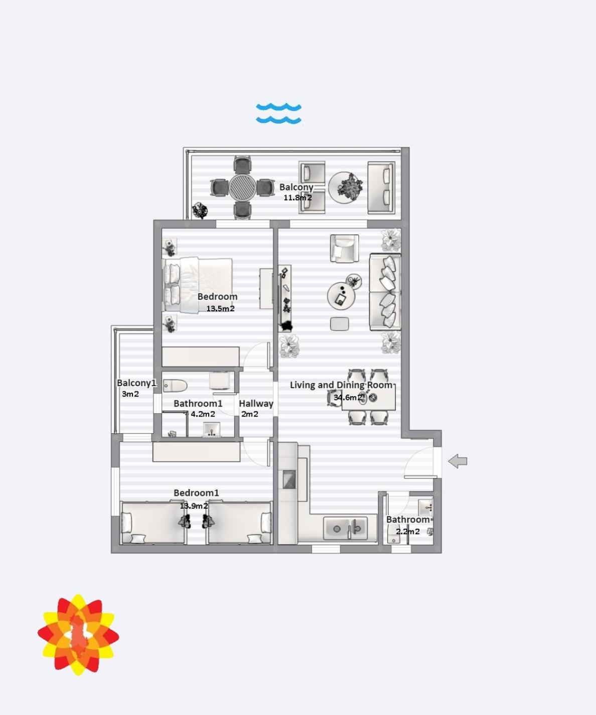 Saranda Luxury View Apartment