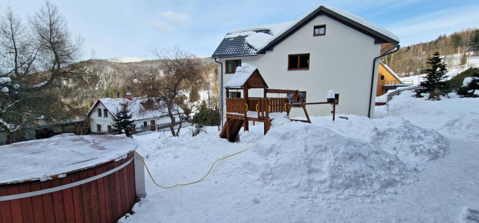 Chalupa Rochlitz s horkým koupacím sudem view 5
