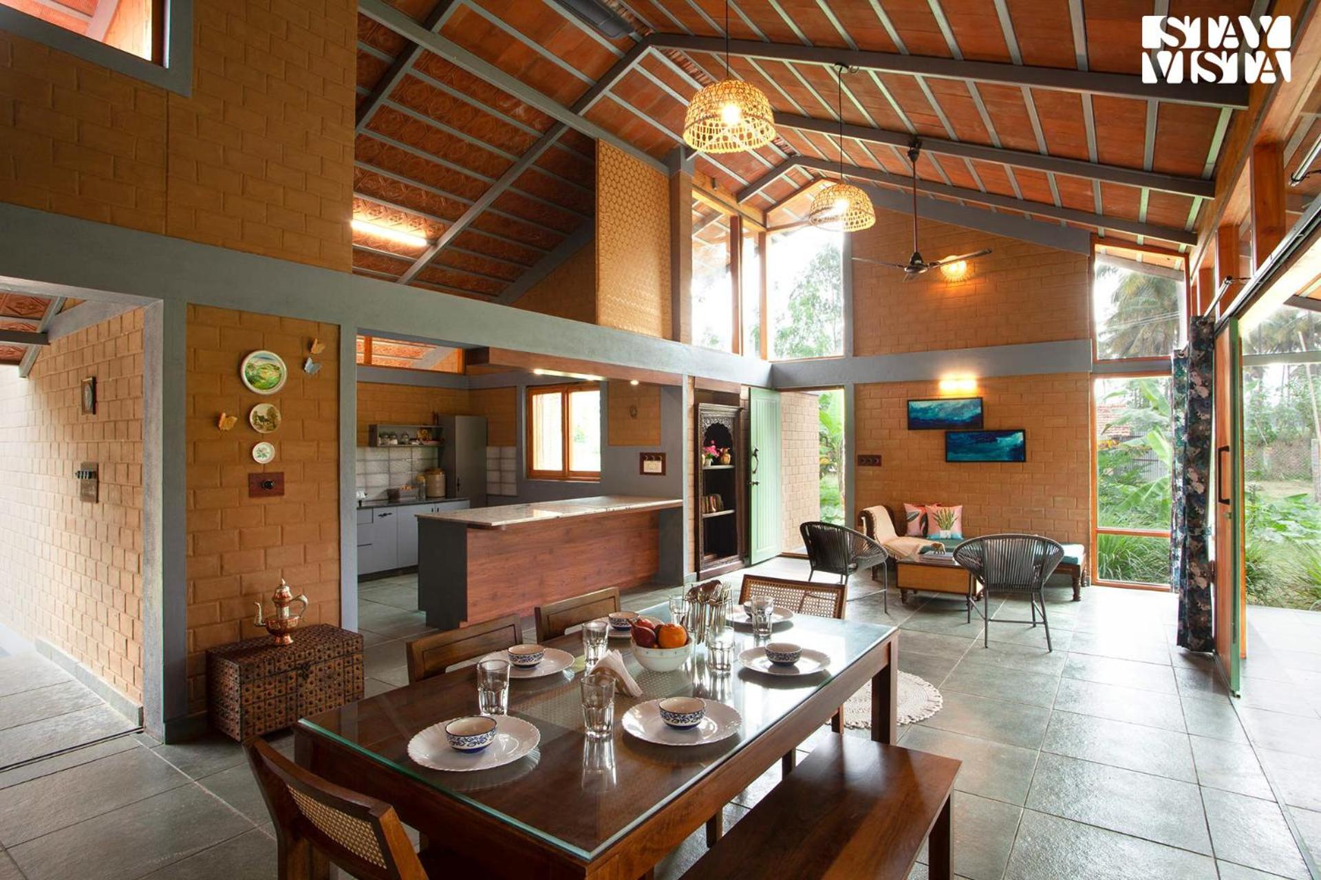 StayVista at Sunnyside Farmstay with Bonfire & Lawn