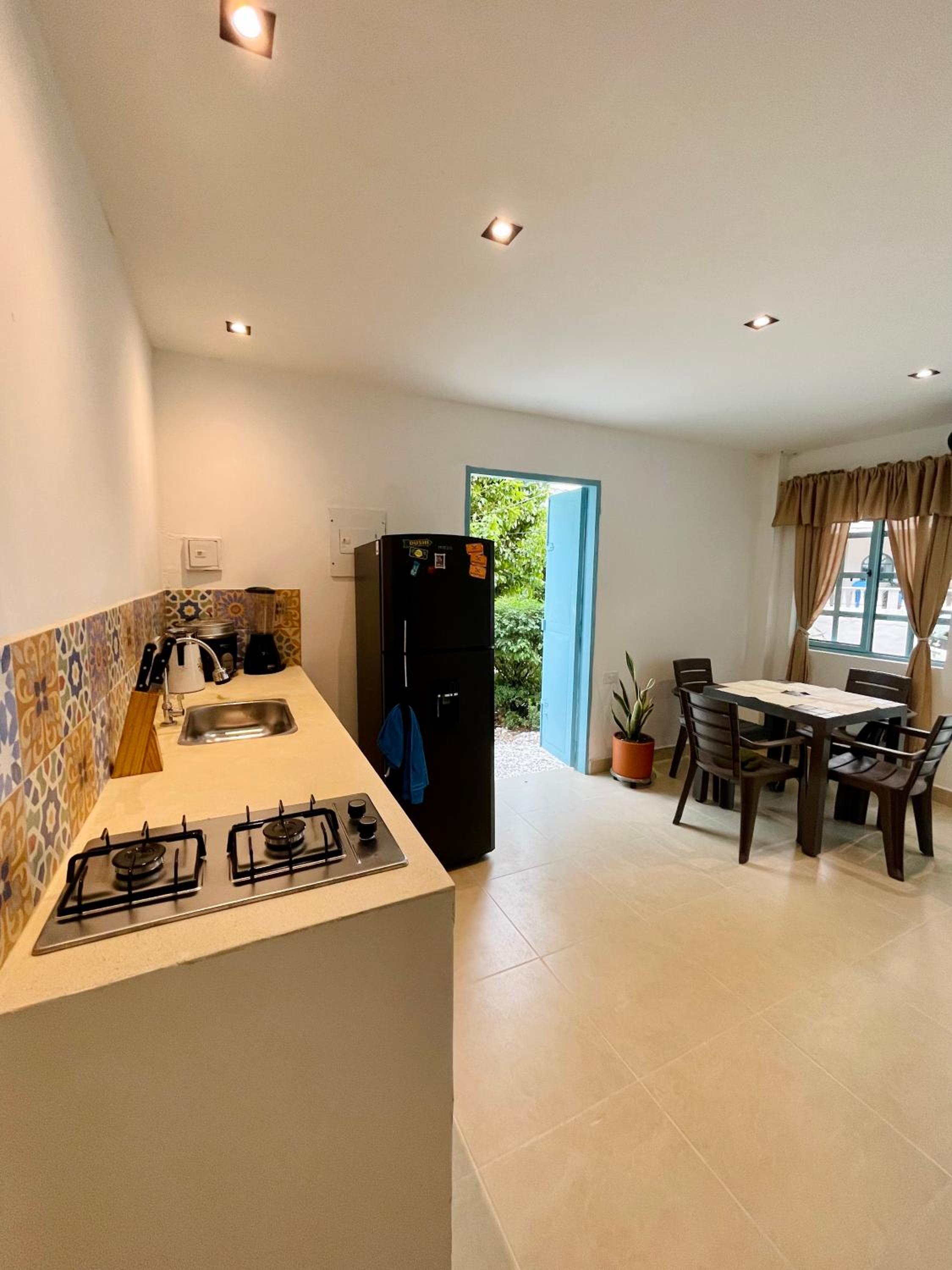Cabaña Villa Jardín - Aldea Doradal - Santorini Colombiano