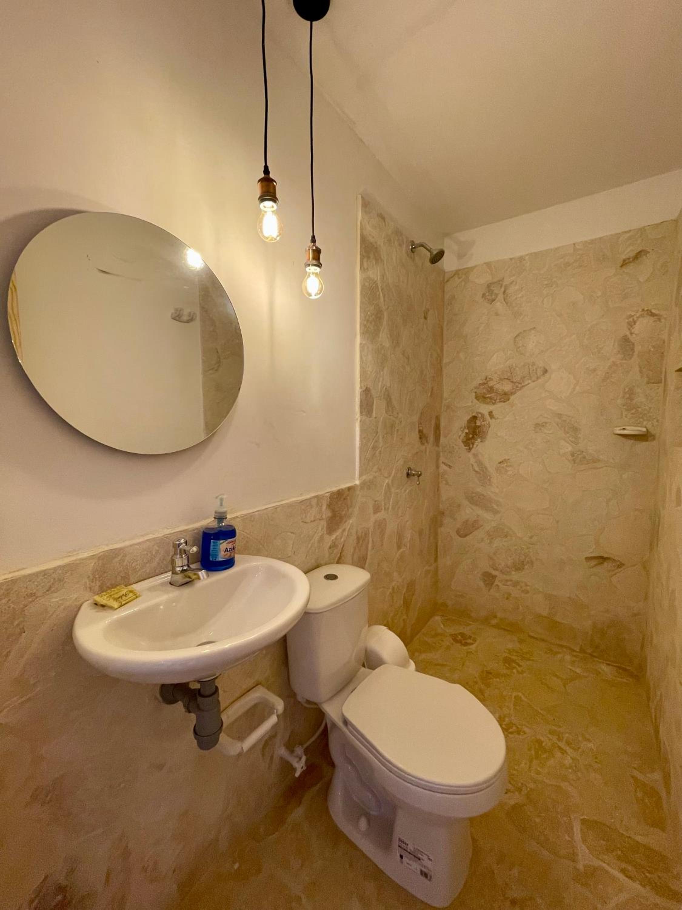 Cabaña Villa Jardín - Aldea Doradal - Santorini Colombiano
