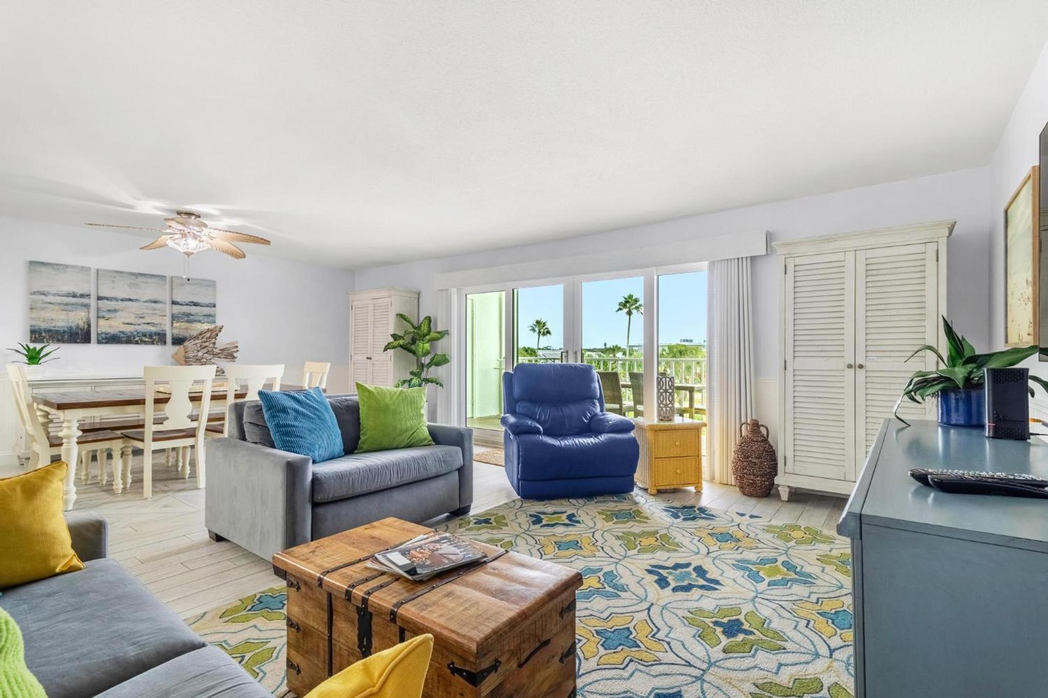 Escape to Beach Oasis! New Management! Updated Beachside Condo with Heated Pool! view 3
