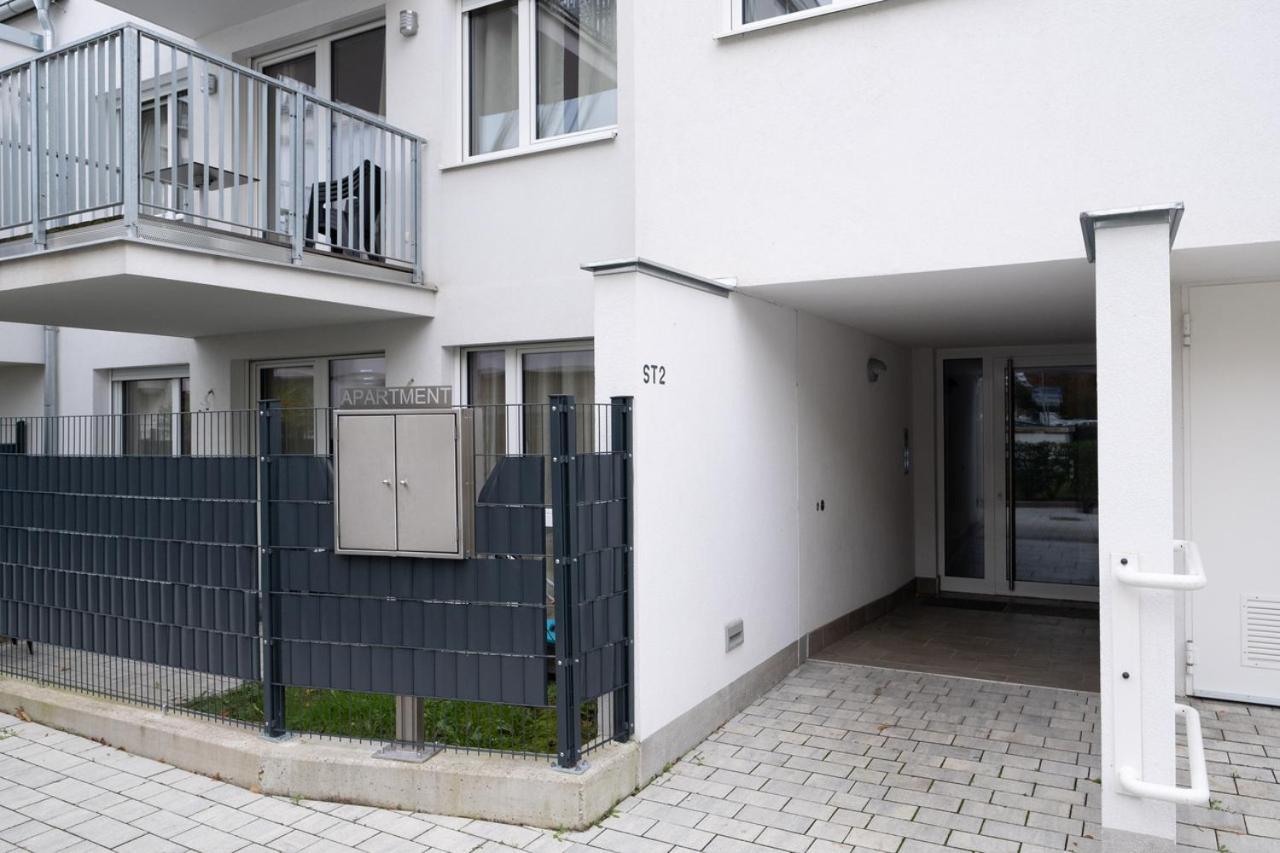Modern apartment with big balcony near city center