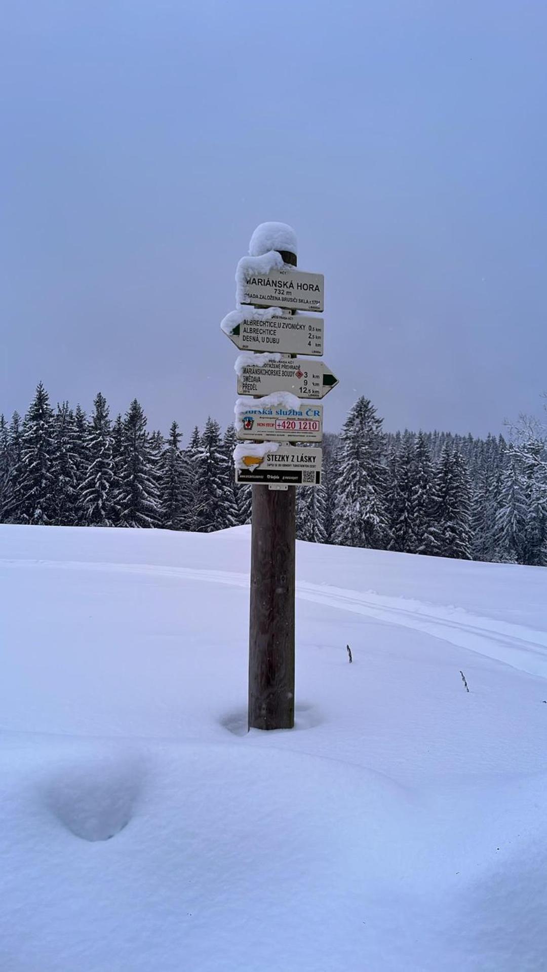 Nový apartmán v klidu Jizerek