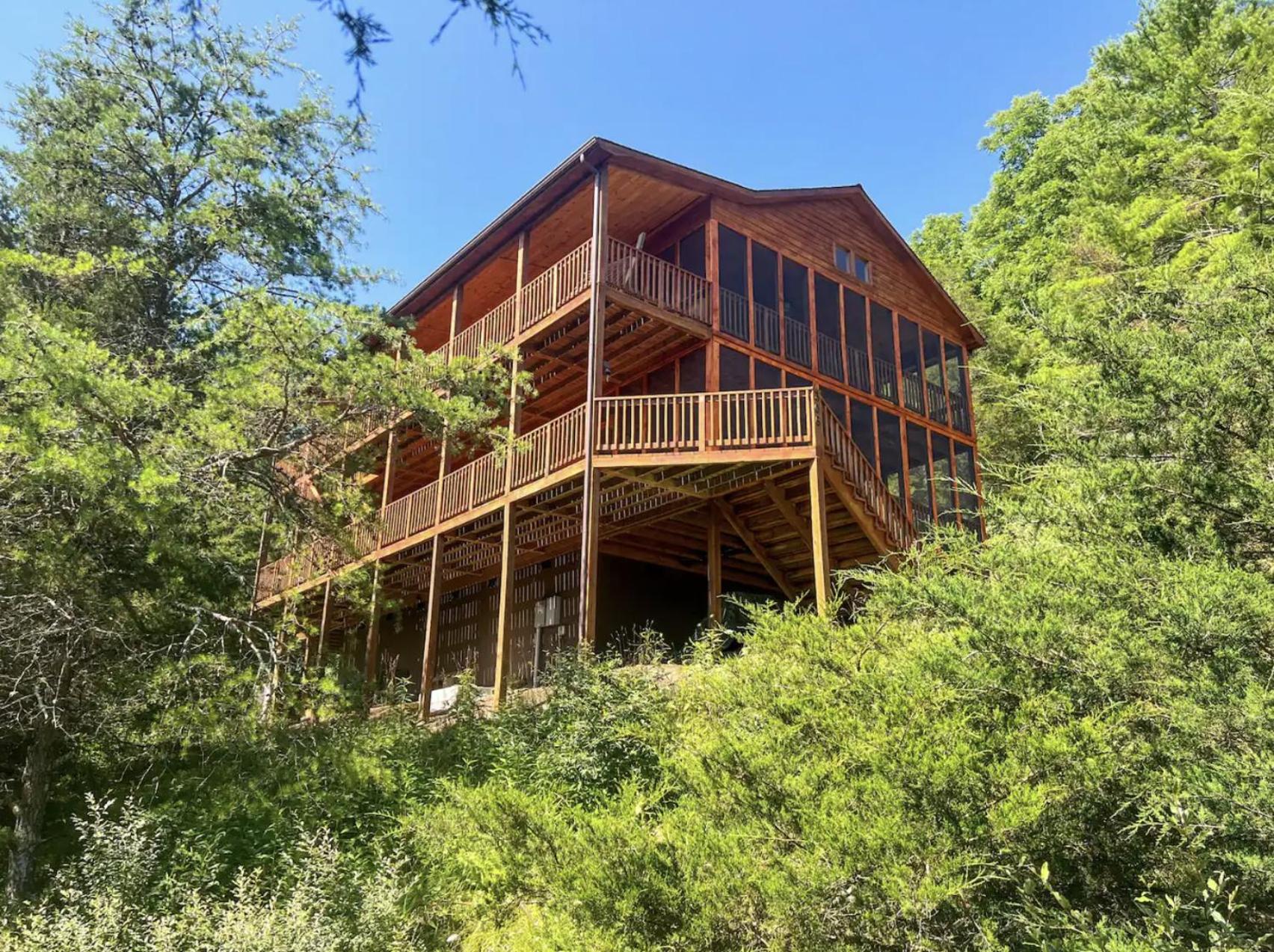 Cabin in Lost City WV with Hot Tub and Pet Friendly view 4
