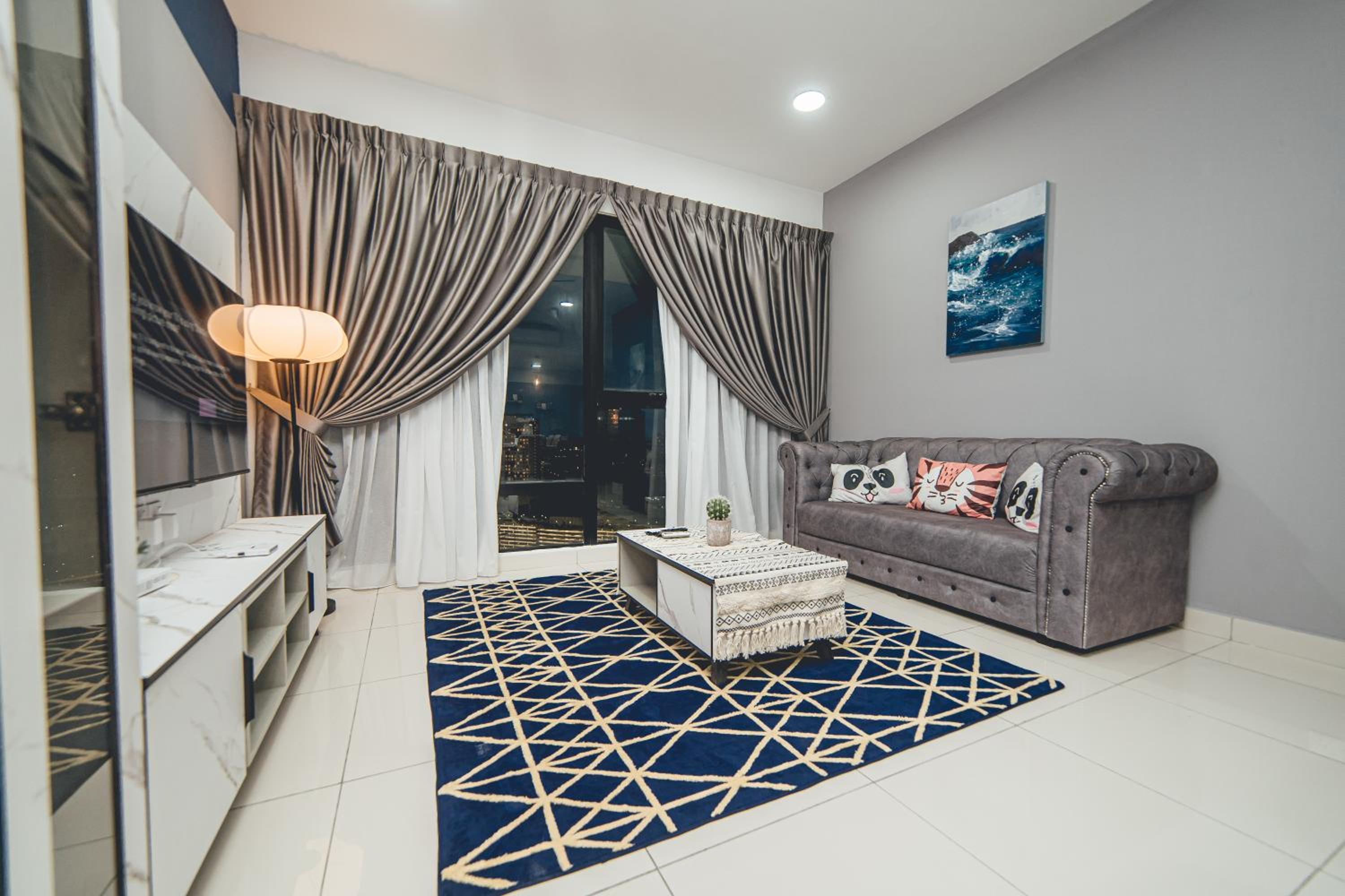 Retreat Blue Ocean 3BR Mosaic Southkey Midvalley by Our Stay