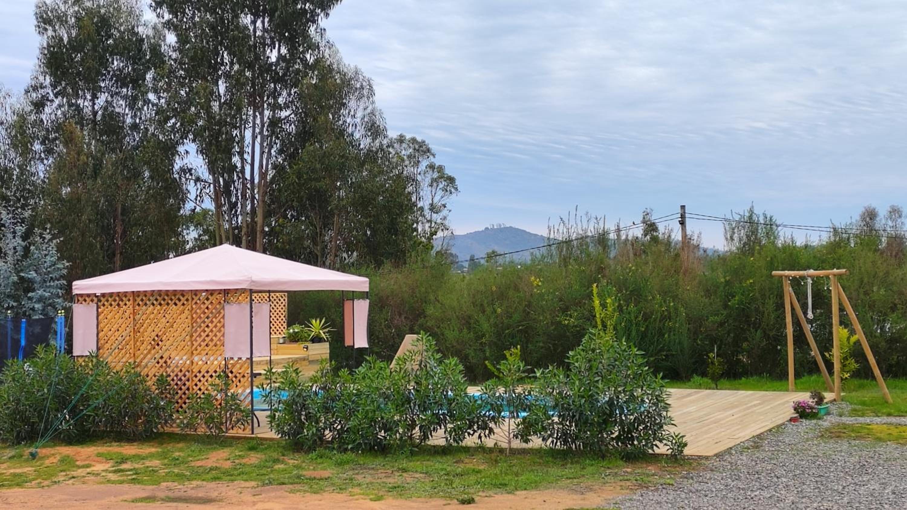 Cabaña 4-6 personas con piscina