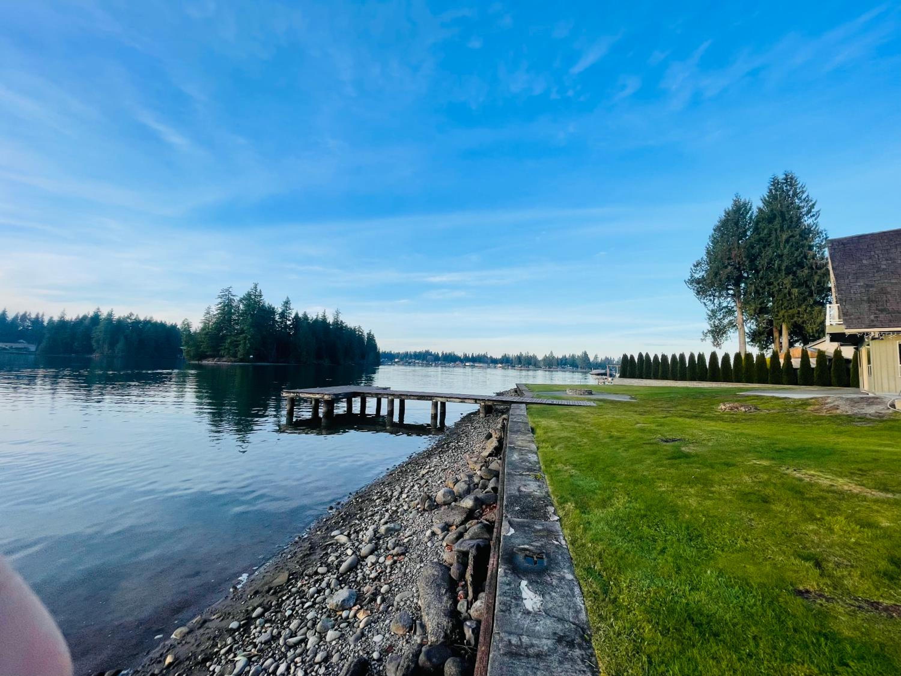 Lake Tapps Dock House on the Bankers Island view 2