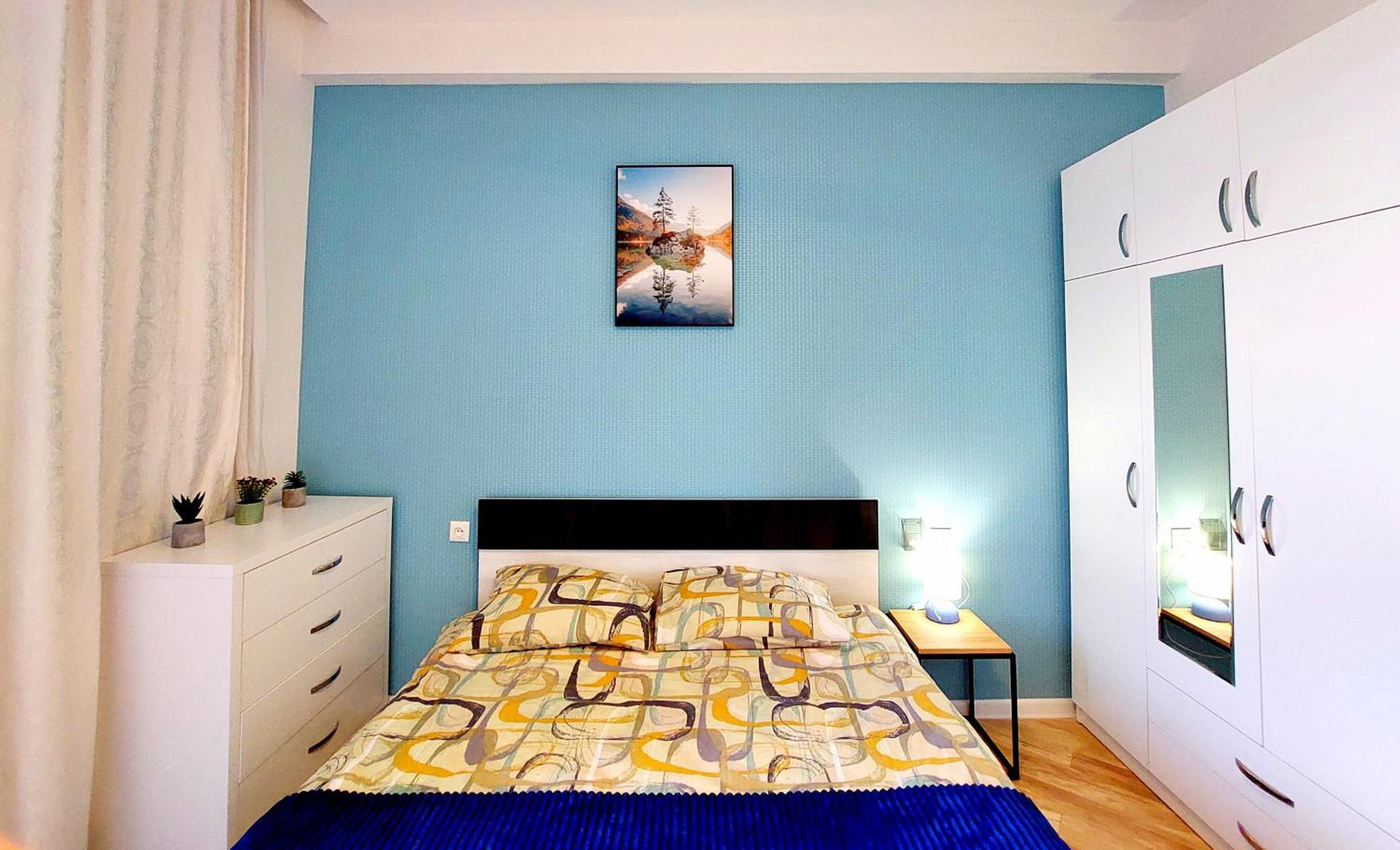 Cozy 1BR Apt near Metro Station on Saburtalo. view 3