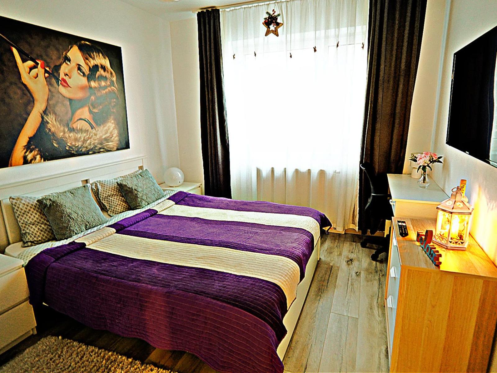 Relaxing Coresi Mall studio free parking