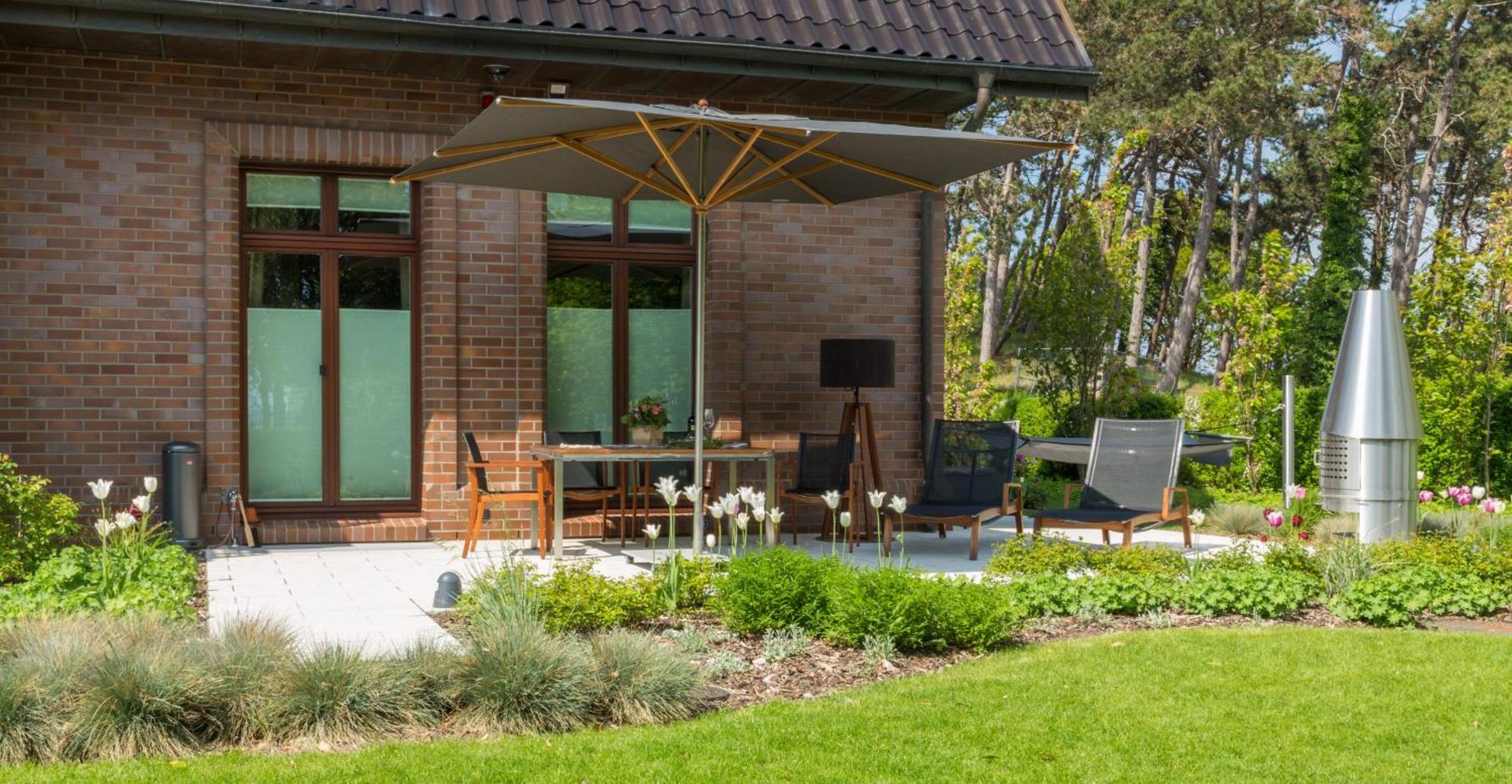 Villa Schmidt Apartments - Strandhaus direkt am Meer mit Sauna, Sport und Dünengarten - Komfort