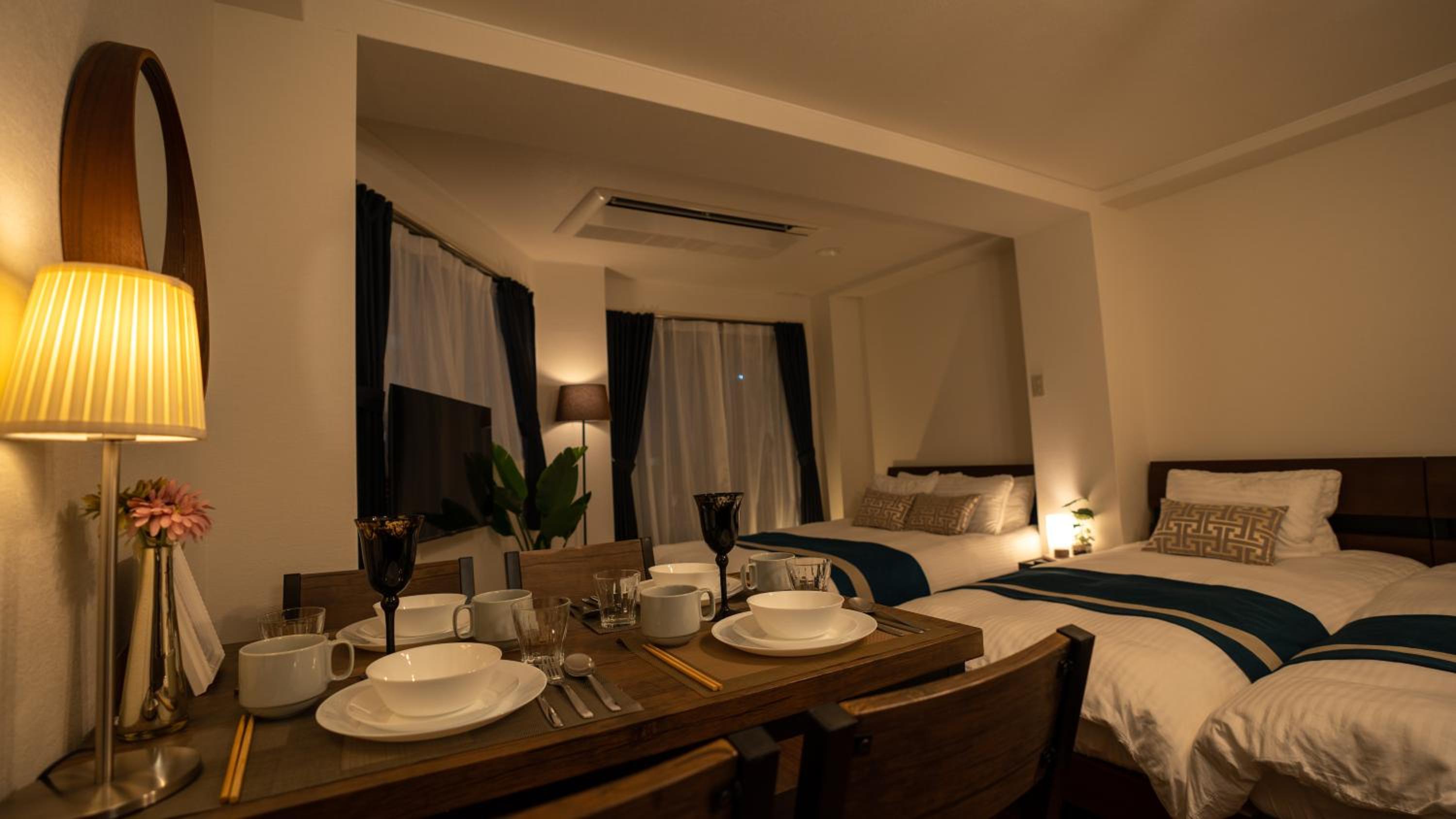 hotel room