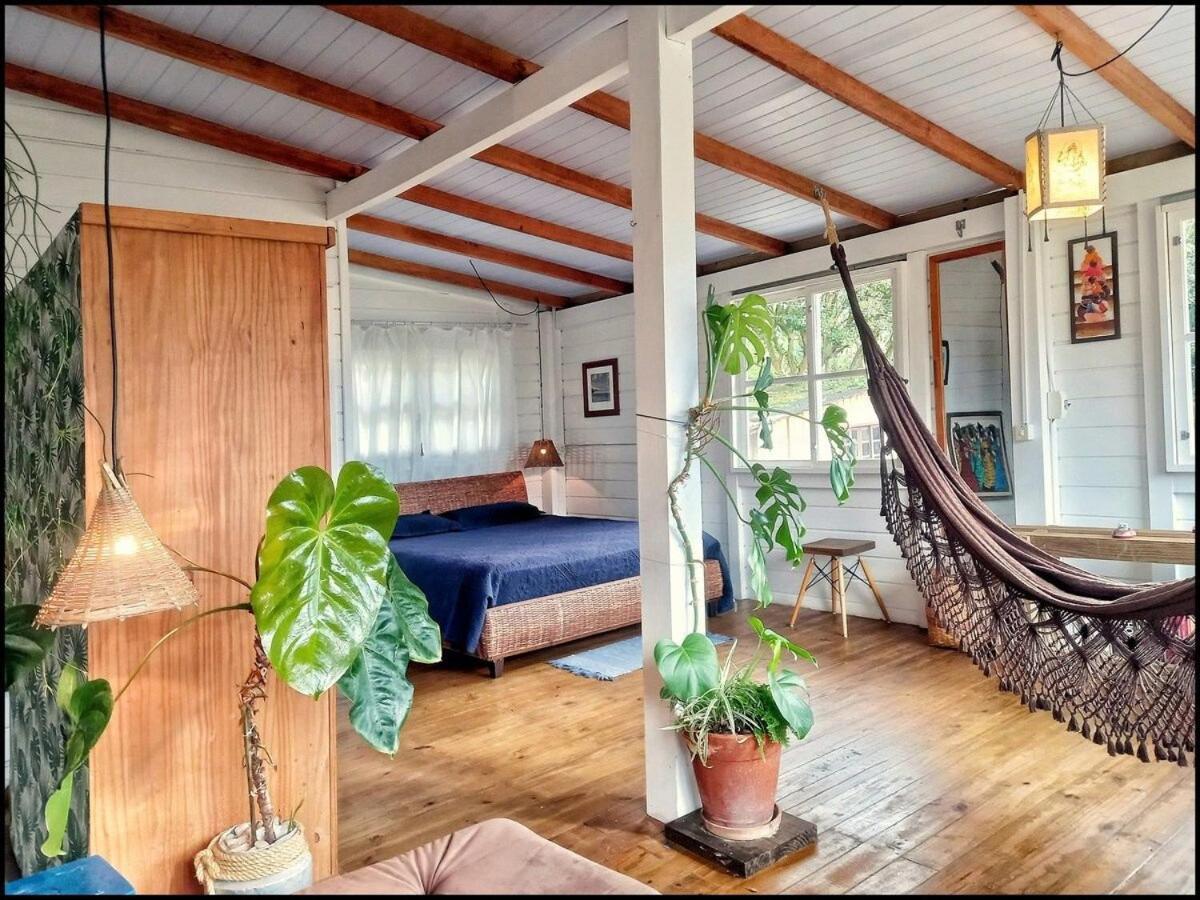 Cabana com vista mar, nascer do sol e lua cheia