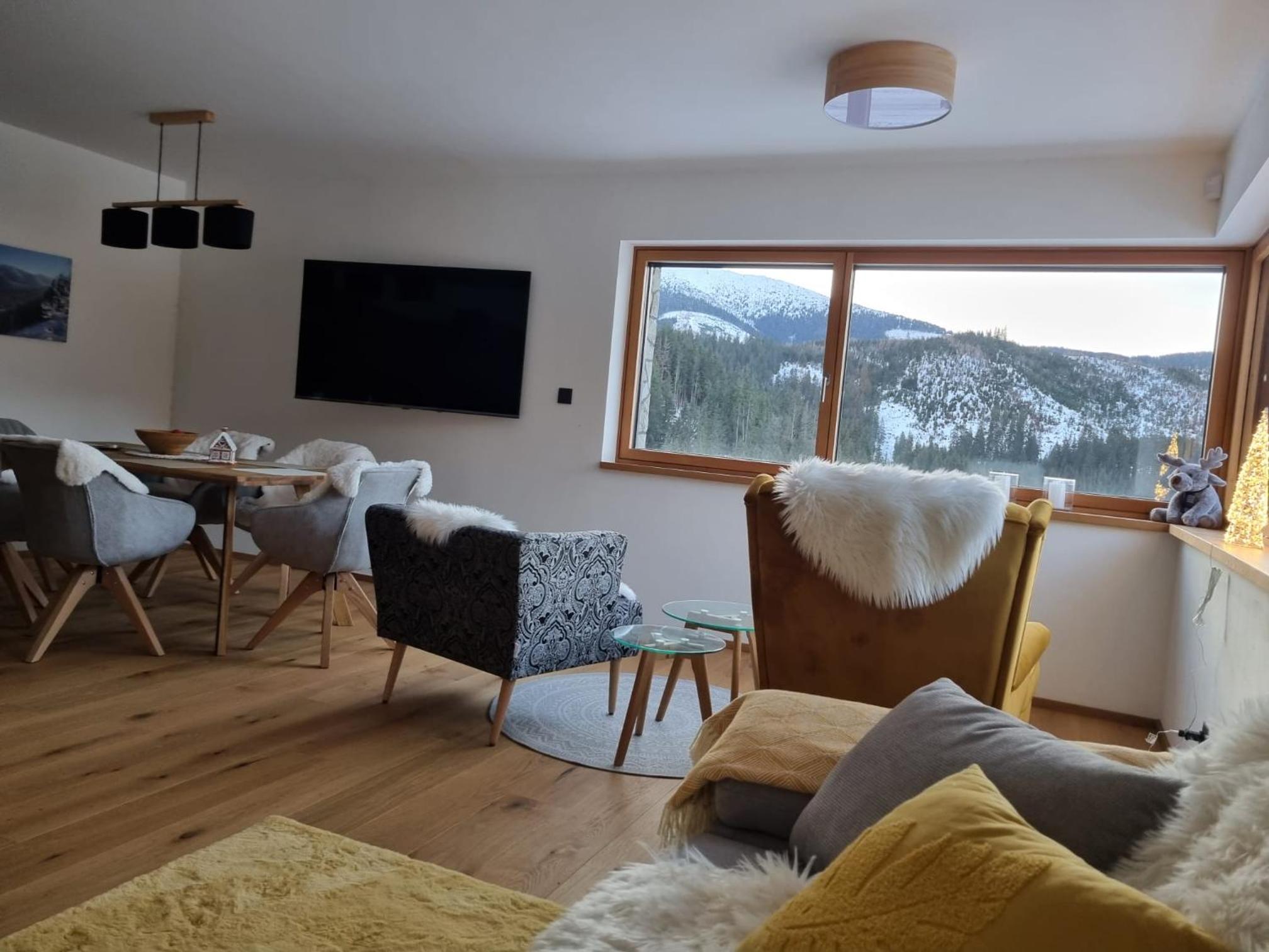 Lucky Chalet Jasná luxury apartment view 4