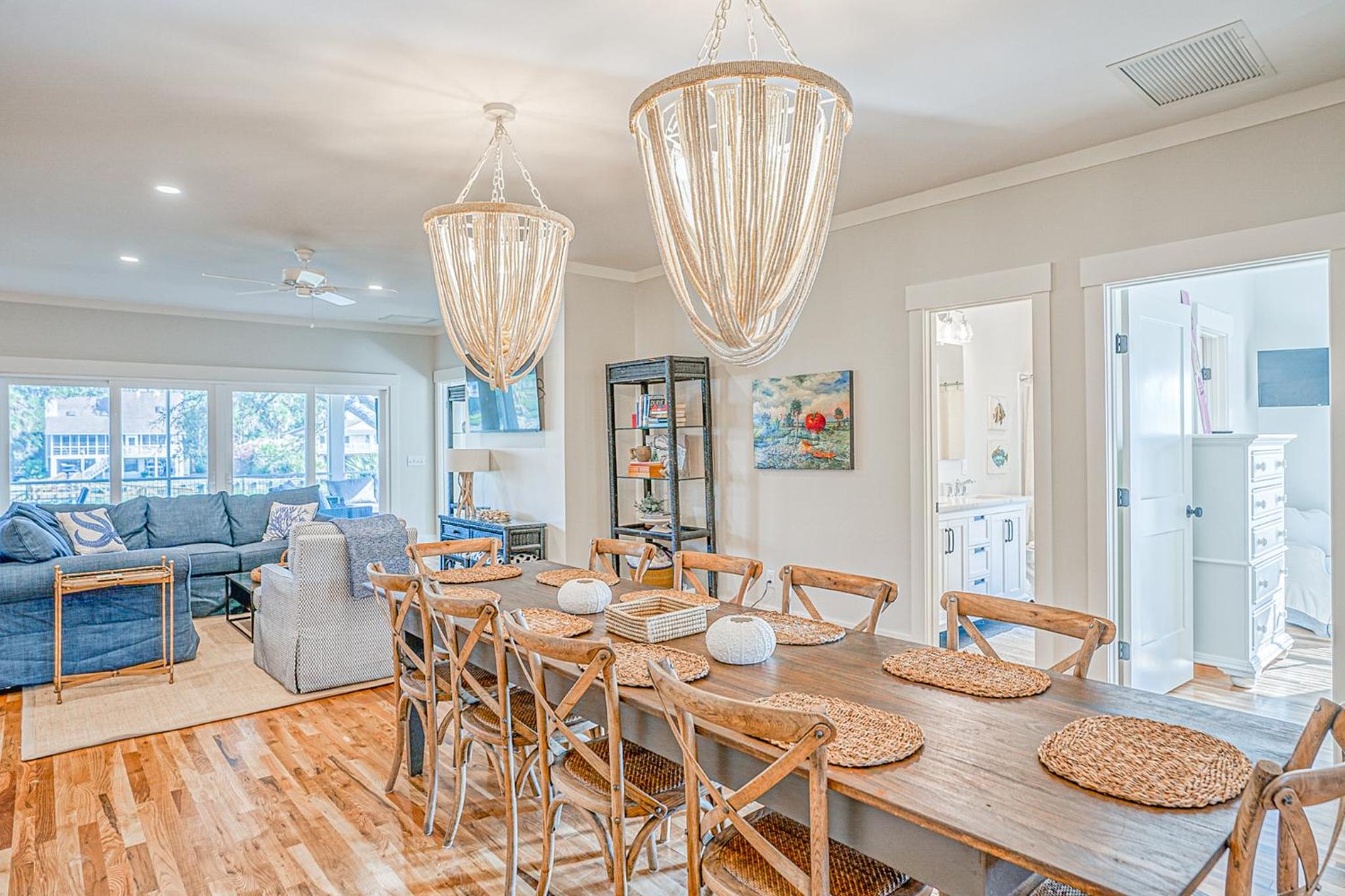 NEW LISTING Six Bedrooms - Private Dock - Steps to the Beach - Sleeps 14 view 4