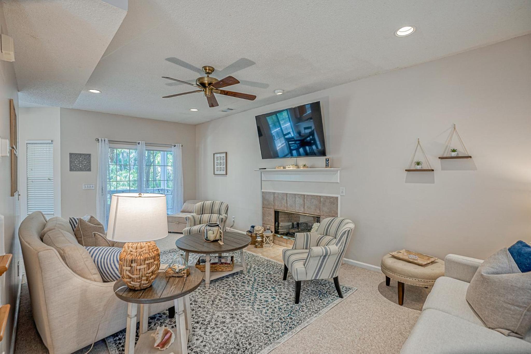 Three Bedrooms - Golf Cart and Amenity Cards Available