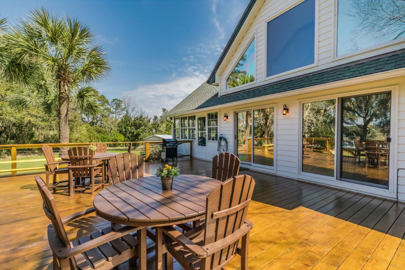 Private Retreat on Deep Water overlooking Jenkins Creek view 5