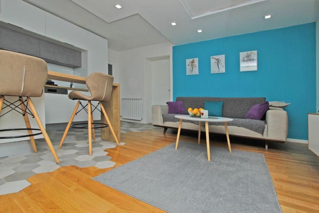 Modern Blue Apartment