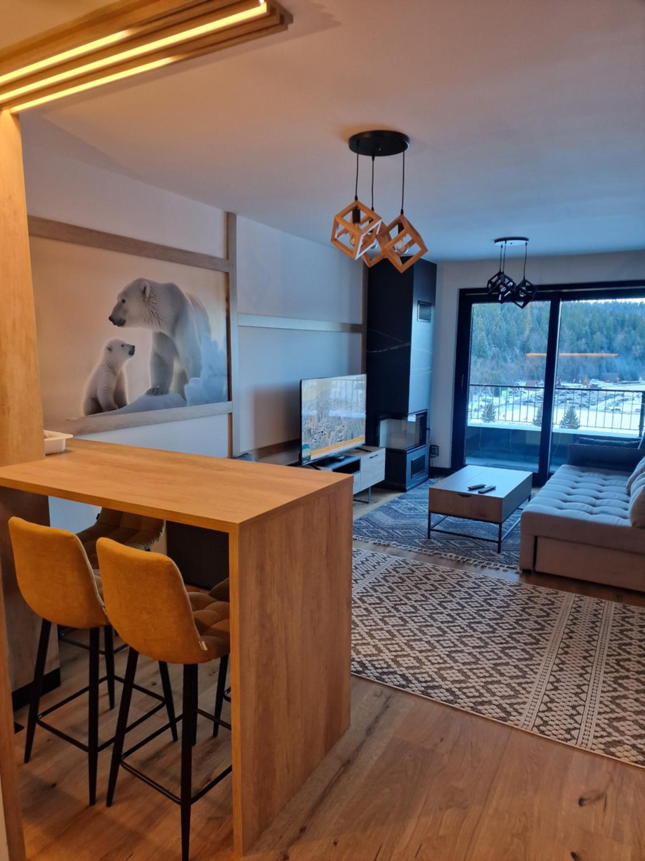 Natural White apartments