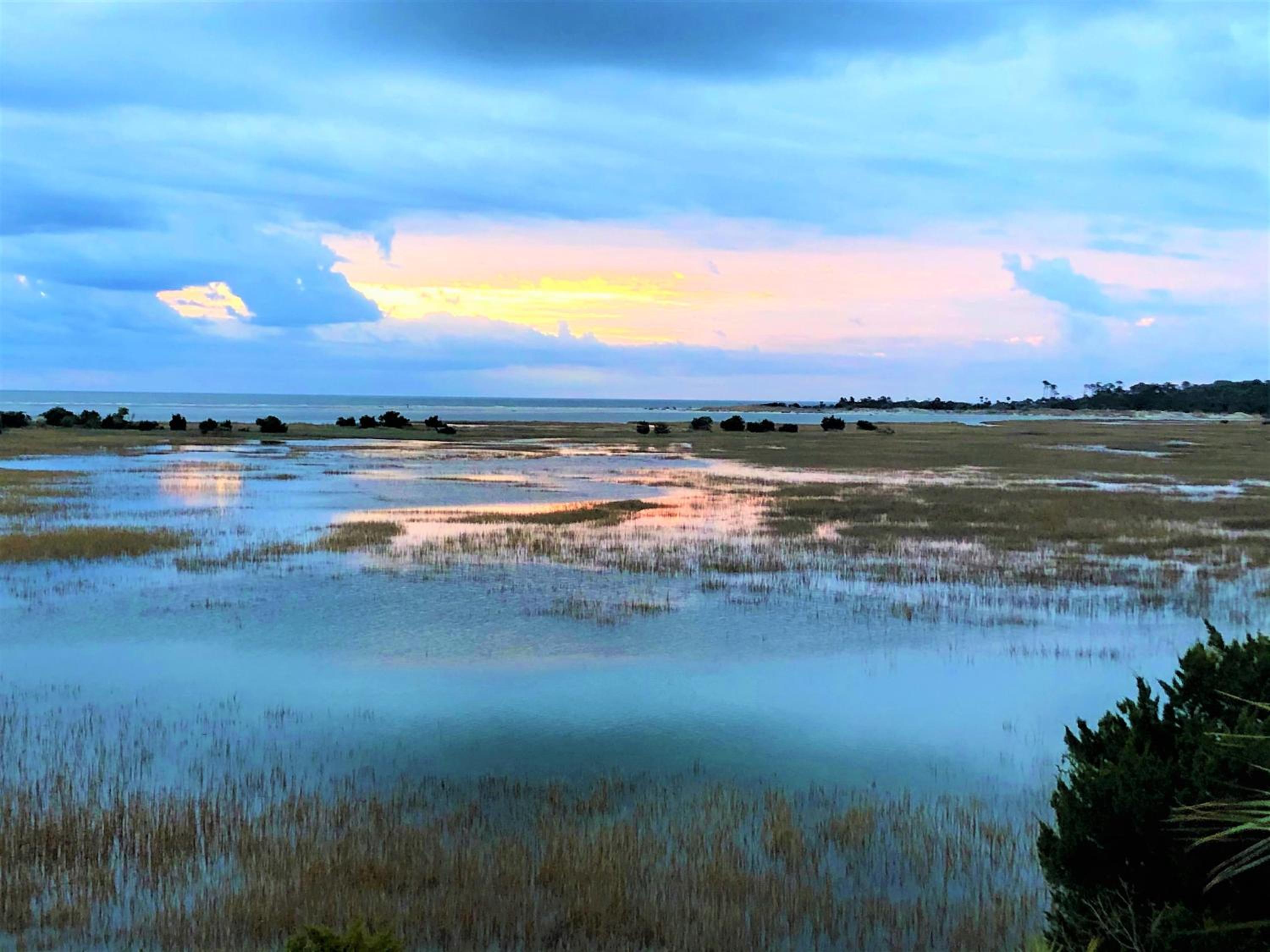 Bali Retreat: 180° Ocean and Hunting Island Deck Views view 4