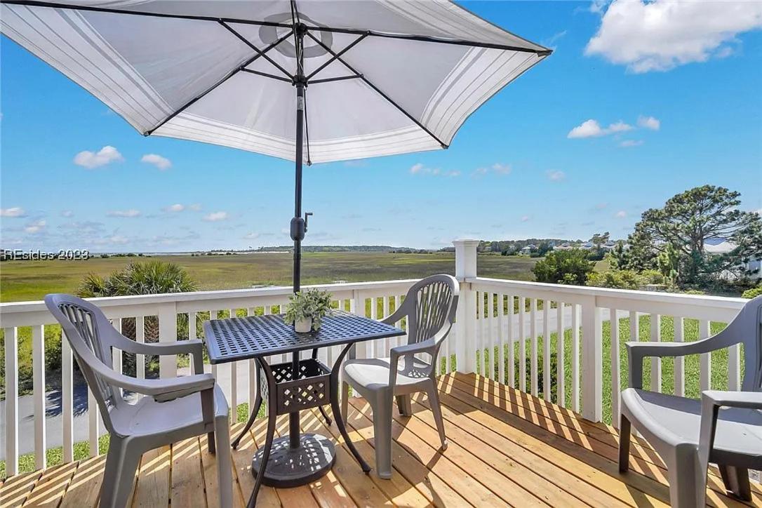 Panoramic Marsh and Ocean Views. Steps to Beach and Pool. view 4