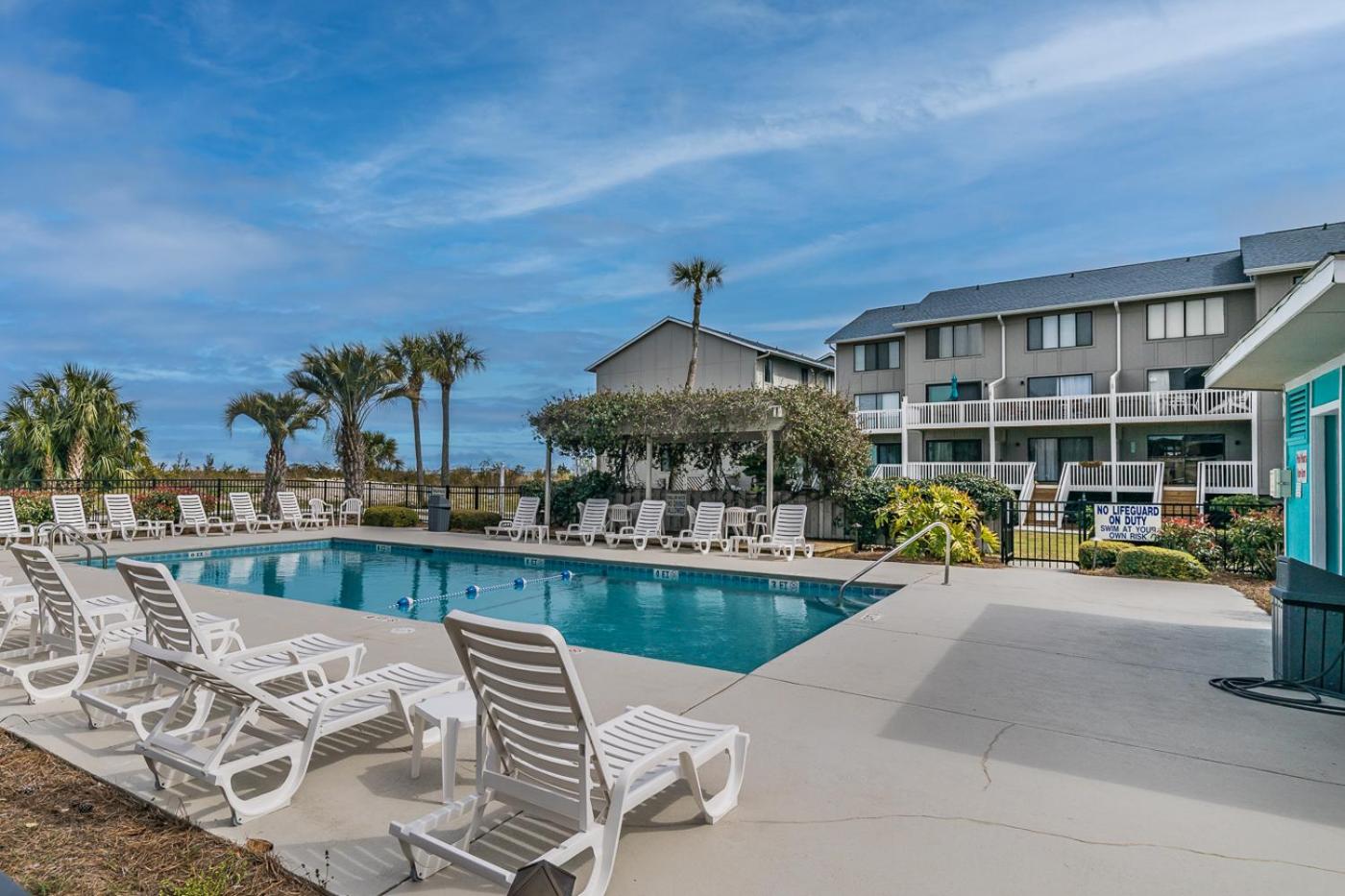 New Listing - Overlooking the Pool with Beach Views