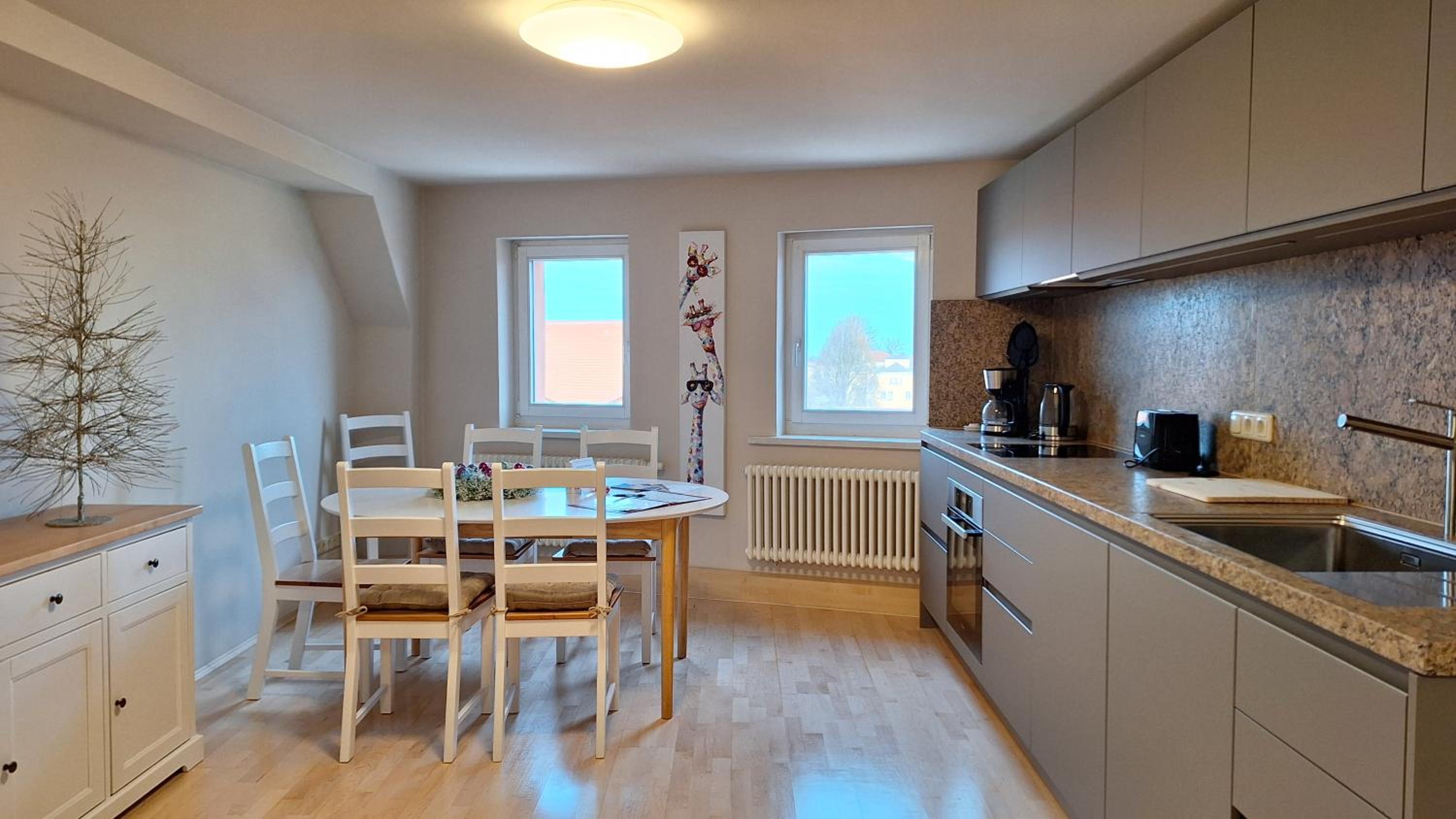 Stadtpalais Bellevue-Suite 3- Zimmer- Maisonettewohnung mit Dachterrasse maximal 4 Personen