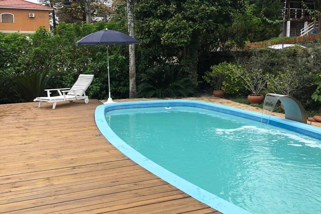 Casa Canasvieiras Florianópolis com piscina e mar