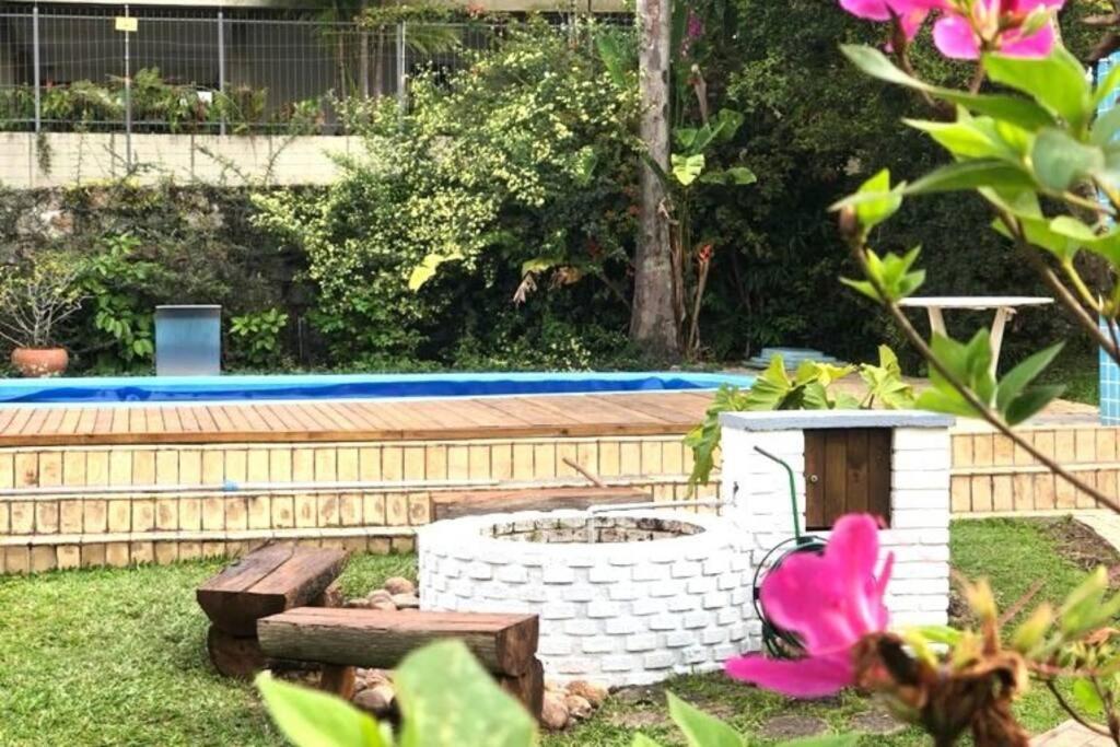 Casa Canasvieiras Florianópolis com piscina e mar
