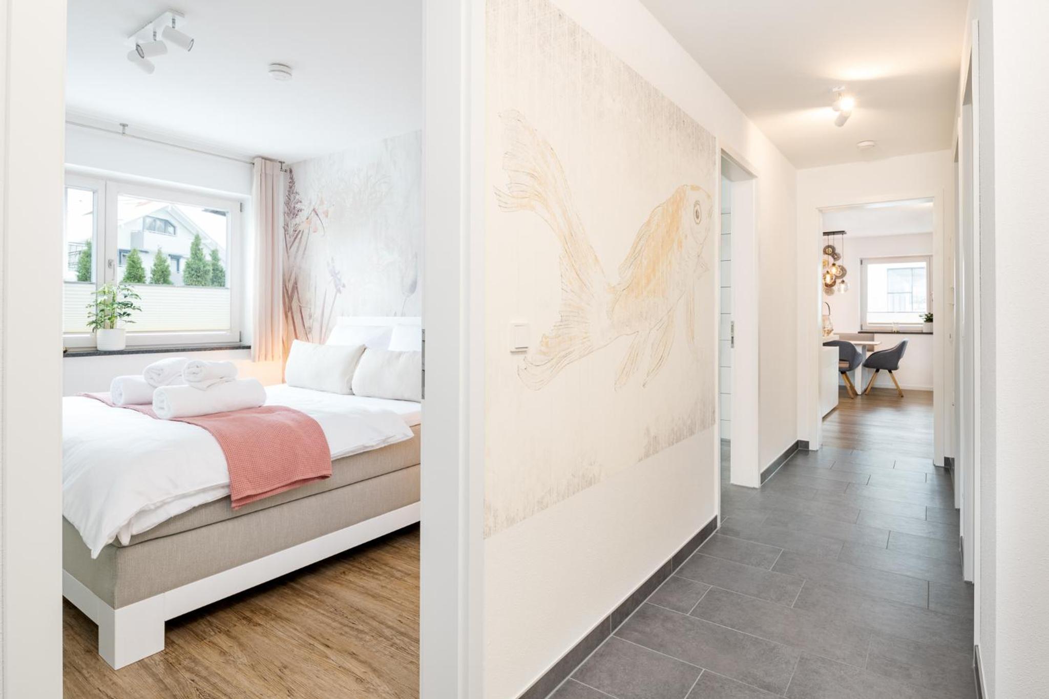FENJOY: Ferienapartment mit Garten / Zentral / BBQ